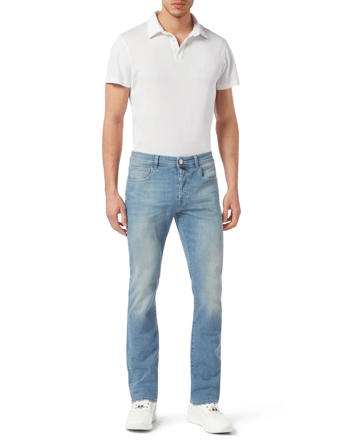 Denim Trousers Super Straight Cut, цвет: Синий