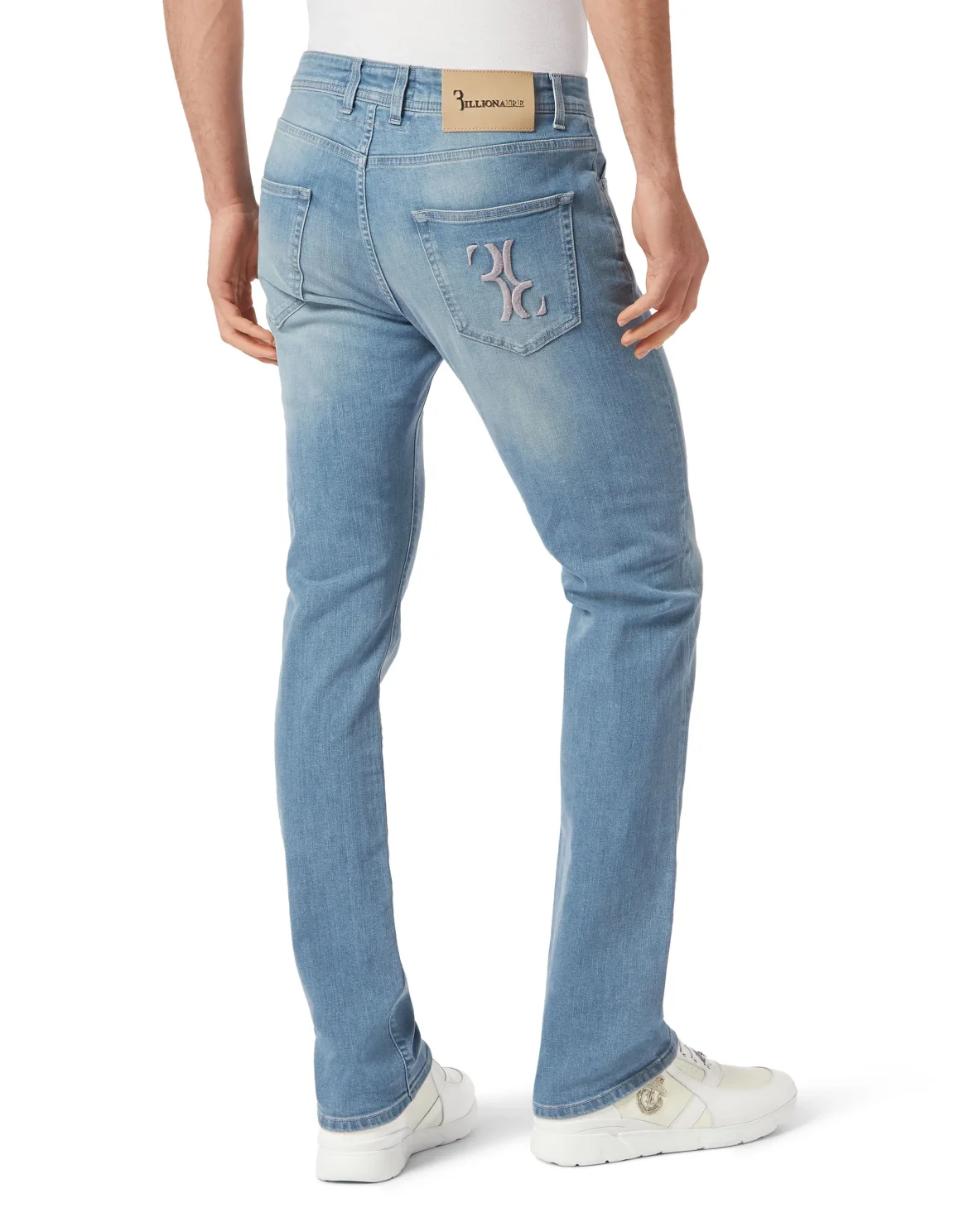 Denim Trousers Super Straight Cut, цвет: Синий