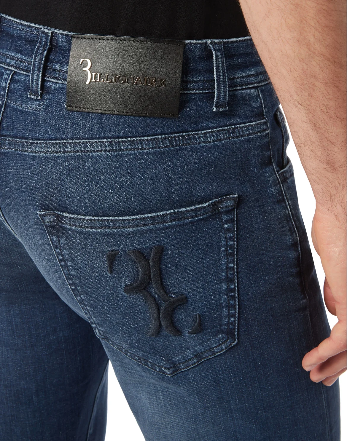 Denim Trousers Super Straight Cut, цвет: Синий