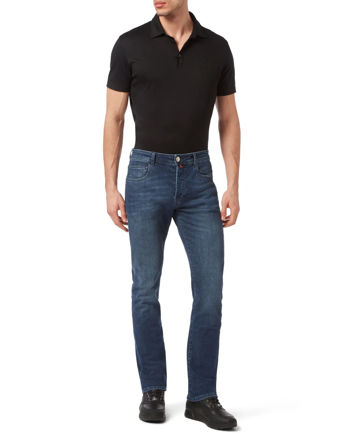 Denim Trousers Super Straight Cut, цвет: Синий
