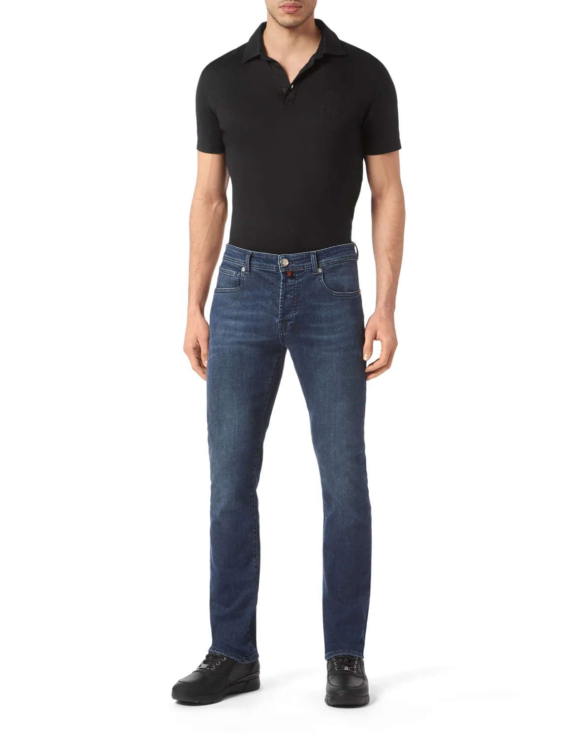 Denim Trousers Super Straight Cut, цвет: Синий