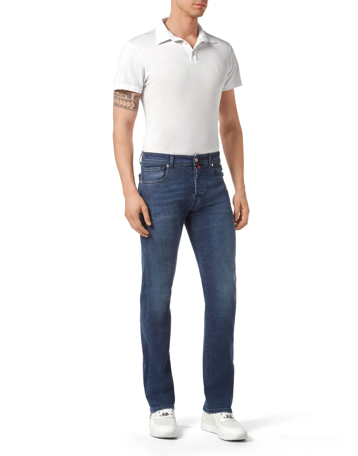 Denim Trousers Regular fit, цвет: Синий