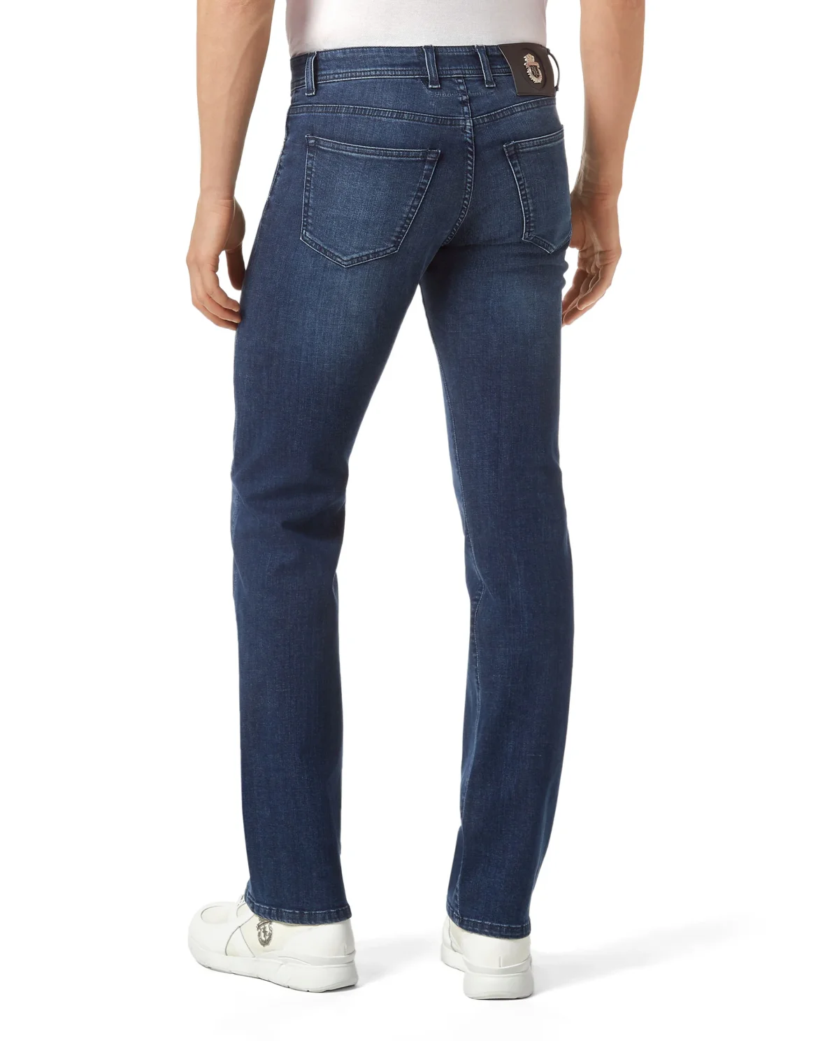 Denim Trousers Regular fit, цвет: Синий