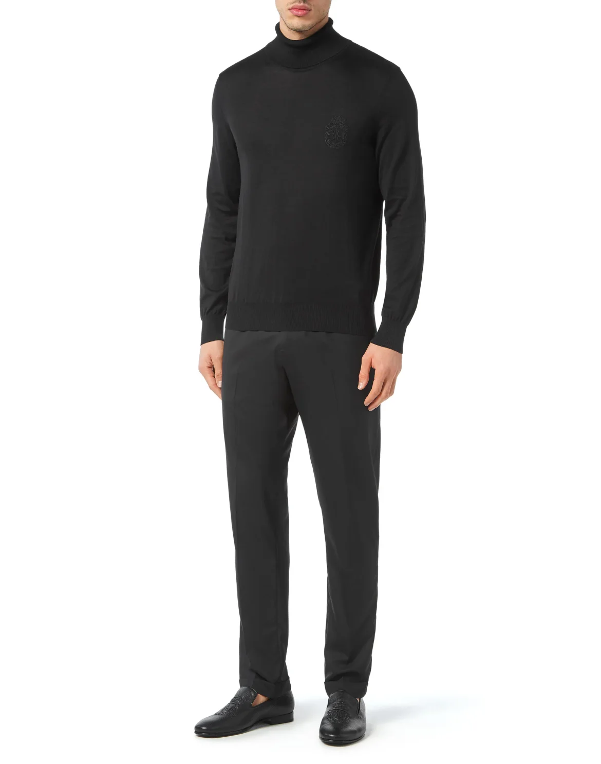 Silk TurtleNeck LS, цвет: Черный