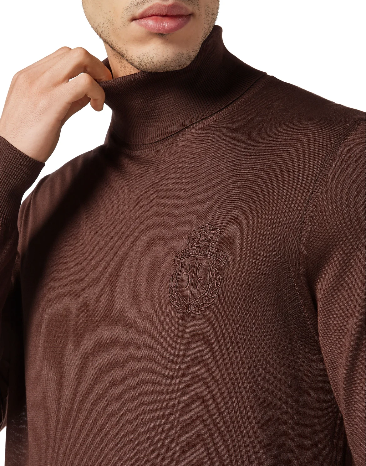 Silk TurtleNeck LS, цвет: Коричневый