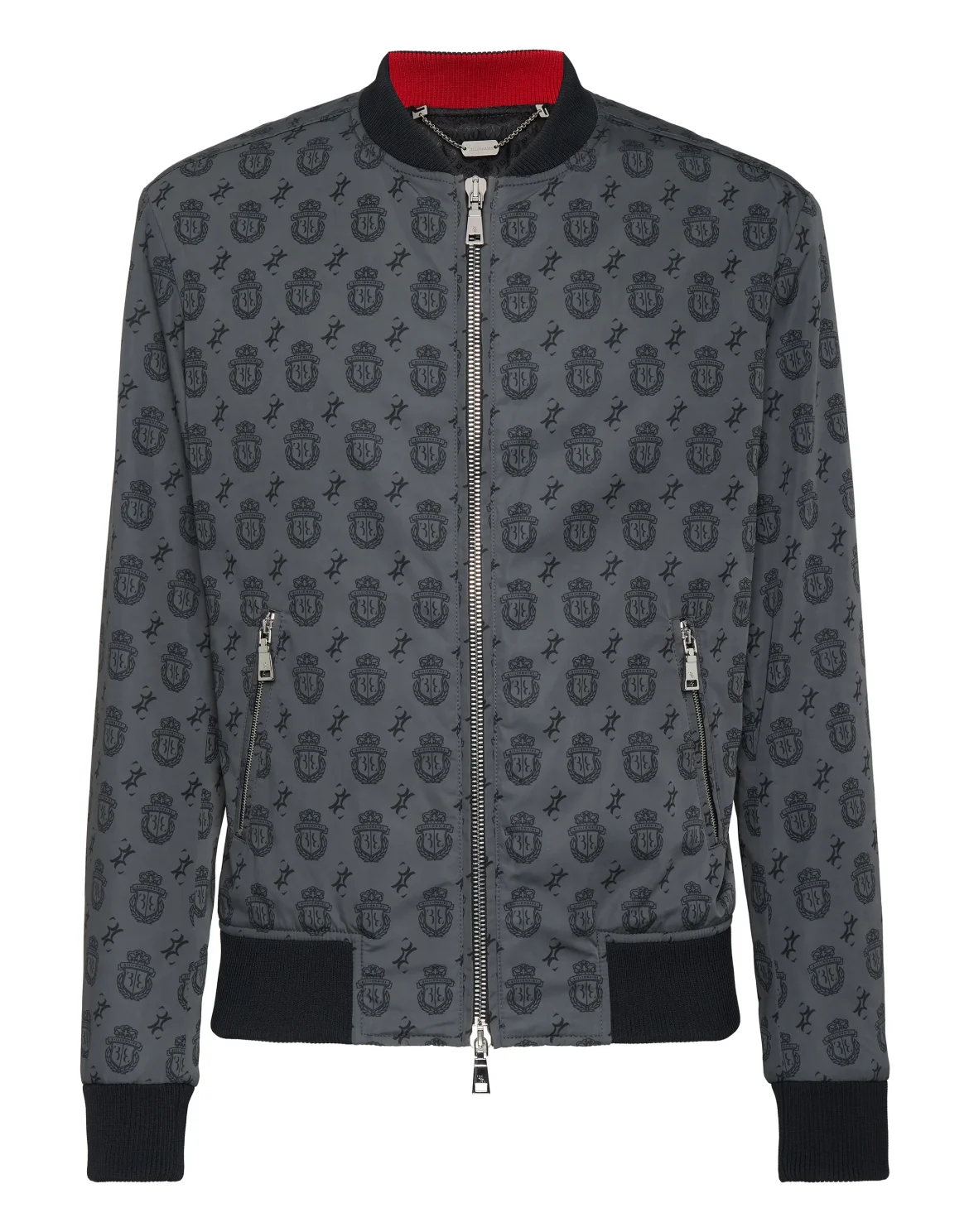 Nylon Bomber Crest, цвет: Серый