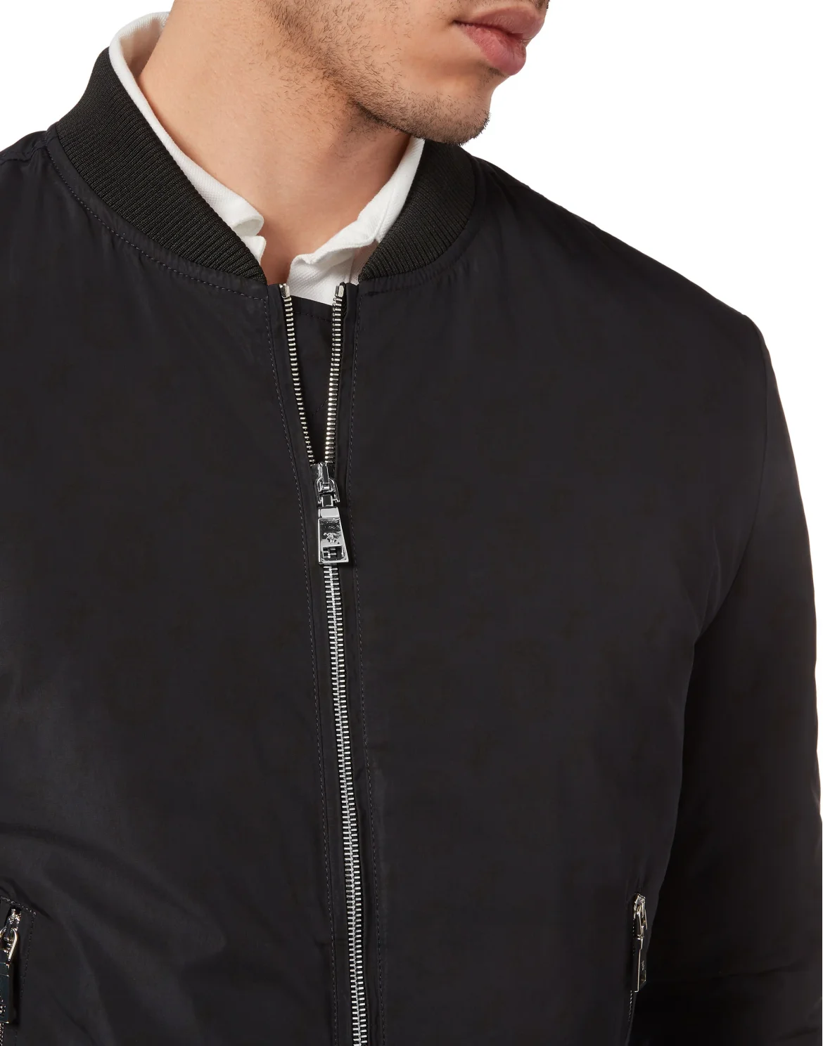Nylon Bomber Crest, цвет: Синий