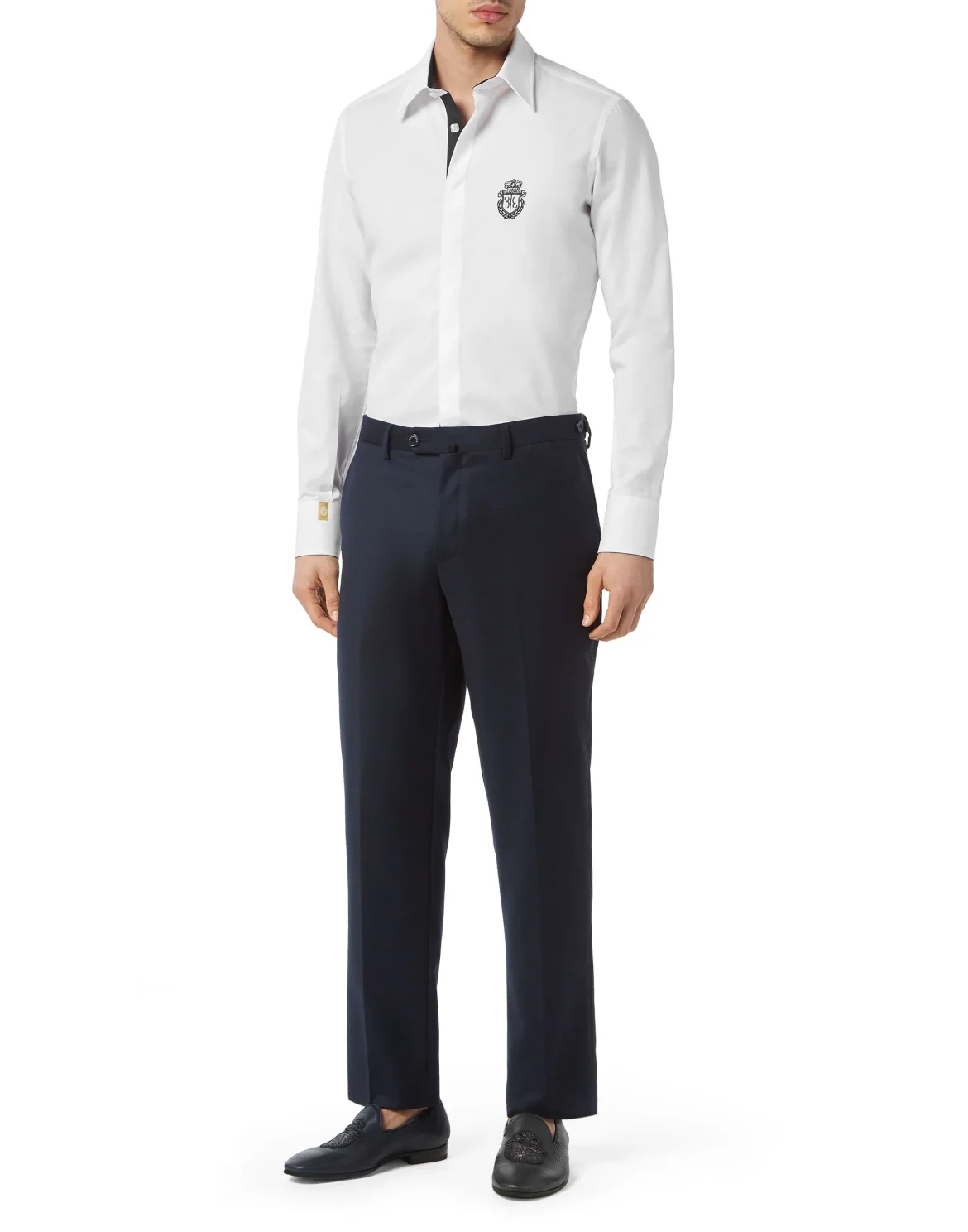 Shirt Silver Cut LS Slim Fit, цвет: Белый