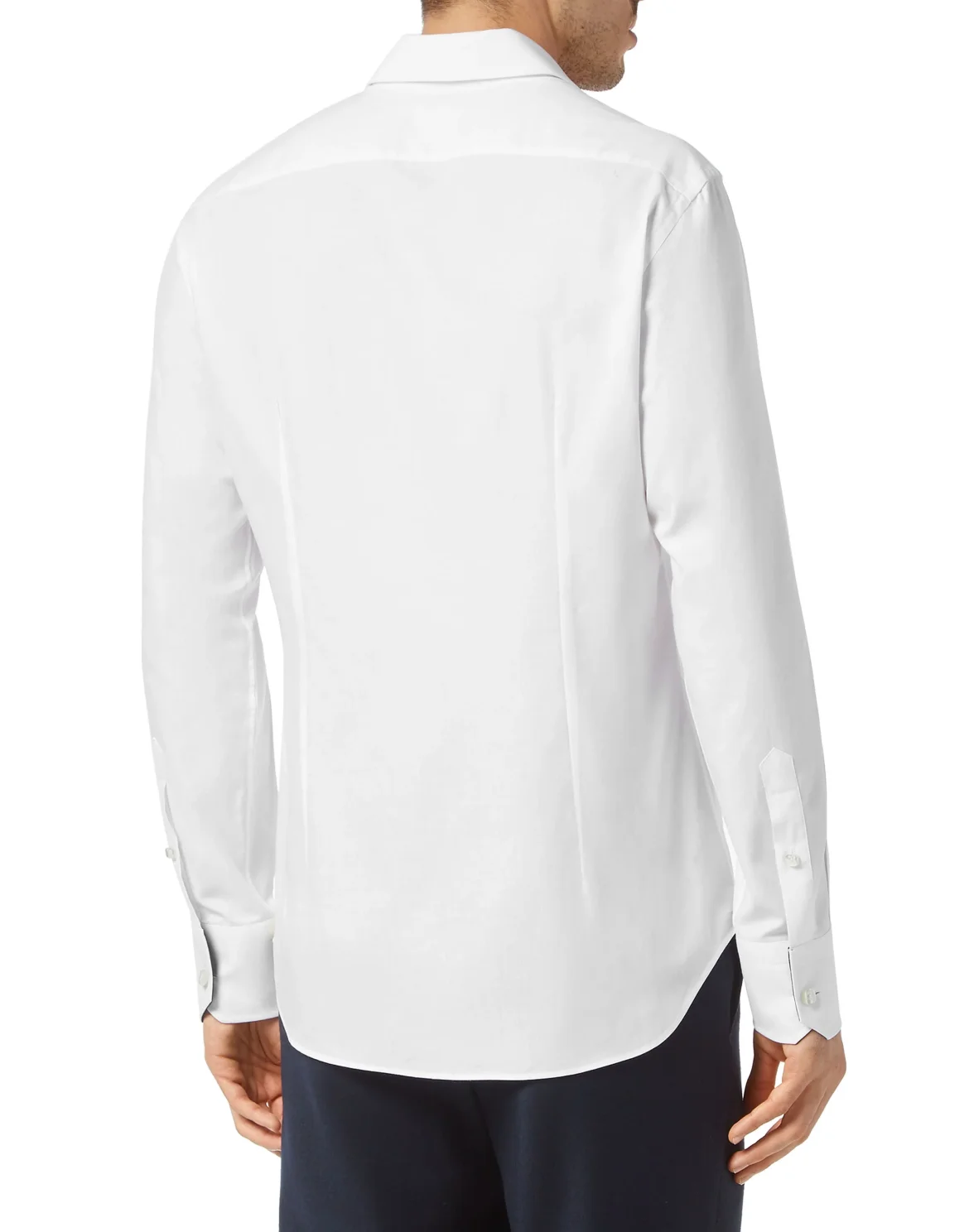 Shirt Silver Cut LS Slim Fit, цвет: Белый