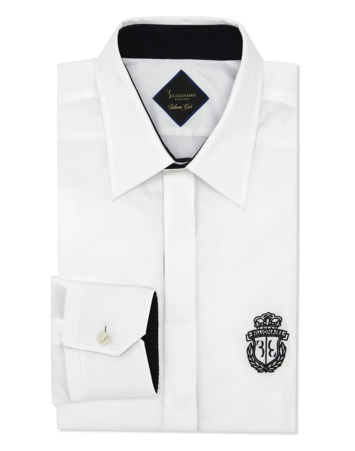 Shirt Silver Cut LS Slim Fit, цвет: Белый