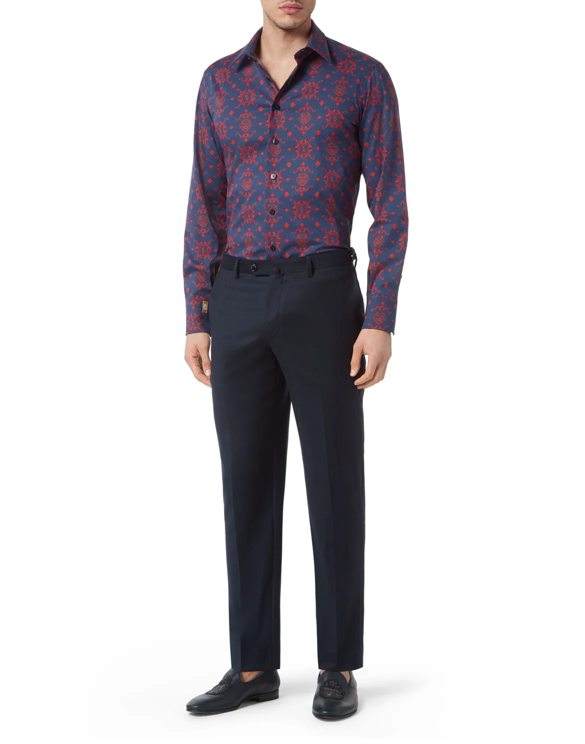 Shirt Silver Cut LS, цвет: Синий