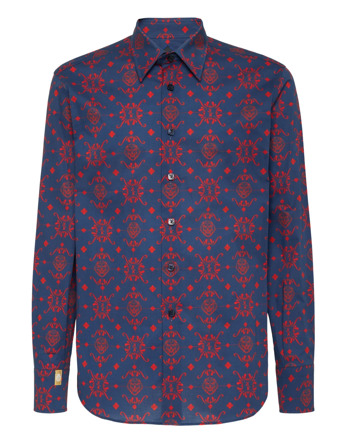 Shirt Silver Cut LS, цвет: Синий