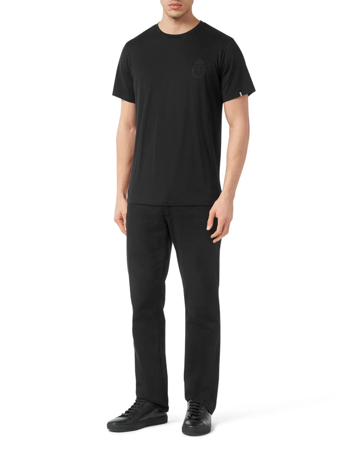 Maco T-shirt Round Neck SS, цвет: Черный
