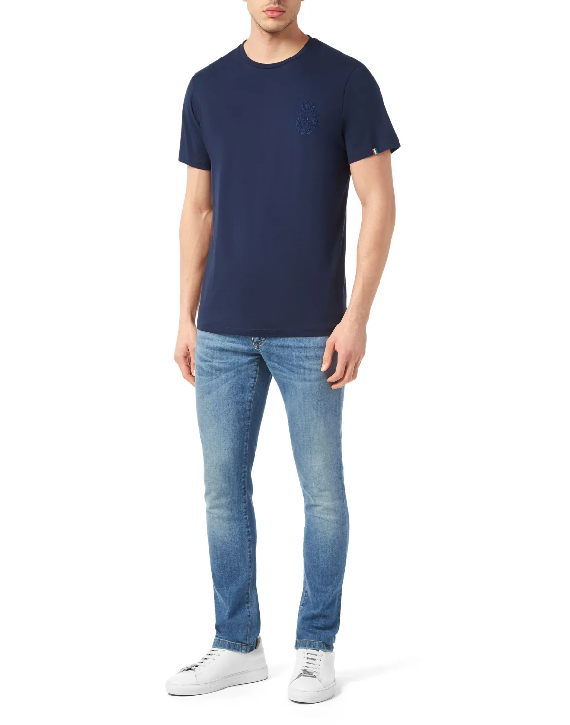 Maco T-shirt Round Neck SS, цвет: Синий