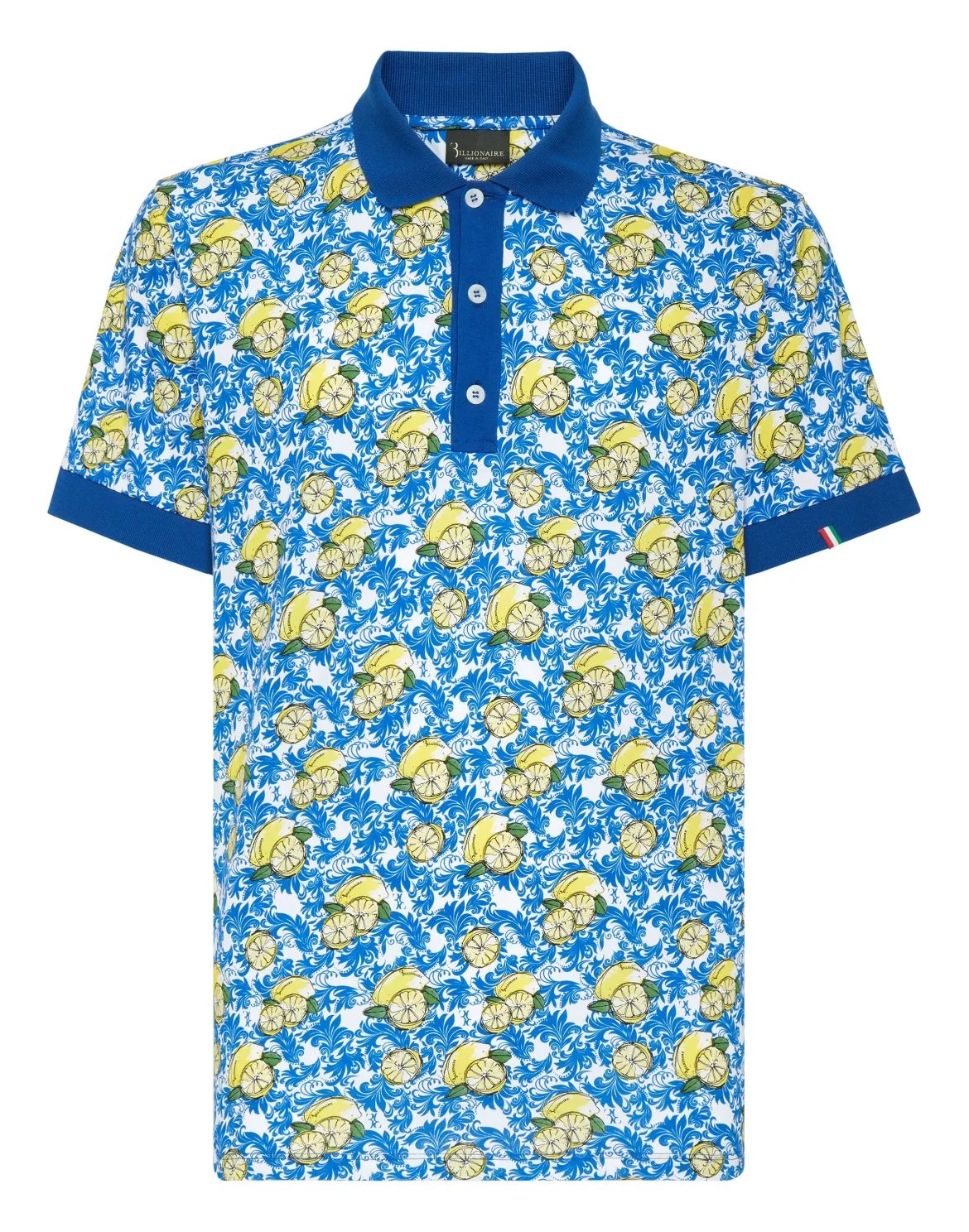 Classic Polo Shirt SS Lemons, цвет: Белый