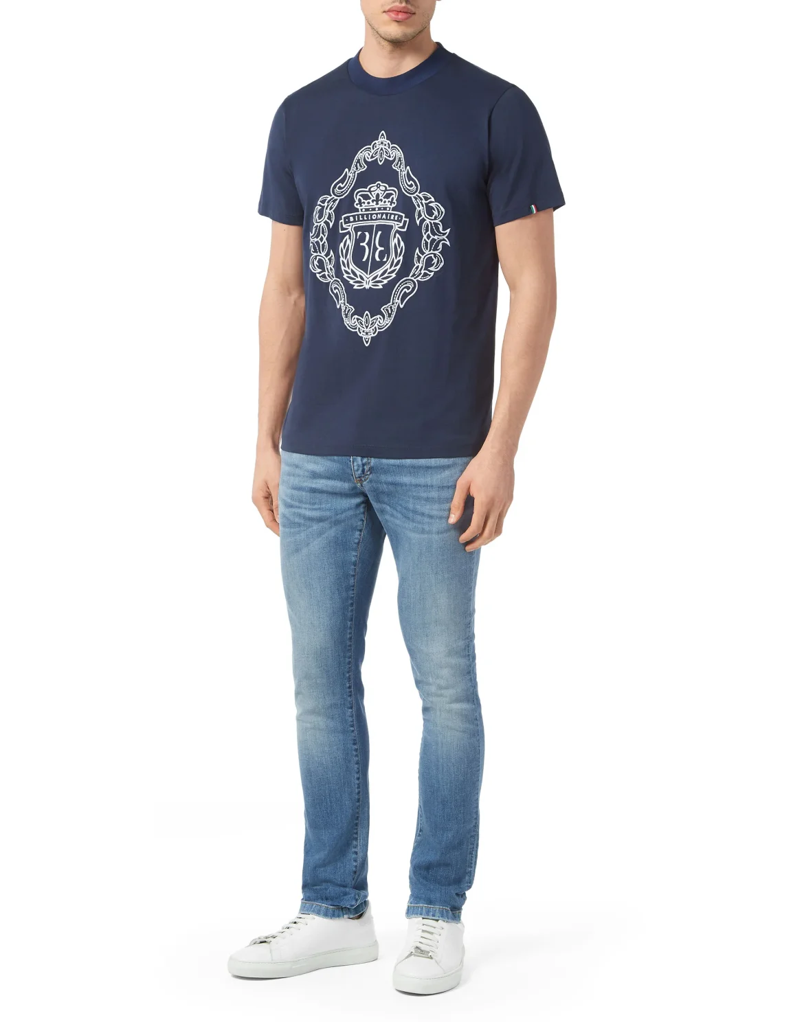 T-shirt Round Neck SS, цвет: Синий
