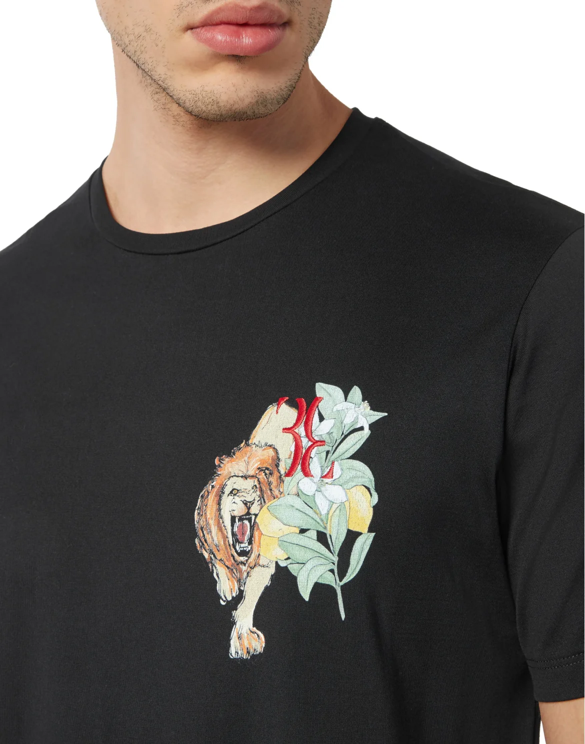 T-shirt Round Neck SS, цвет: Черный