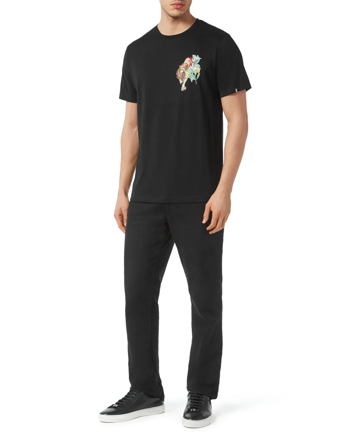 T-shirt Round Neck SS, цвет: Черный