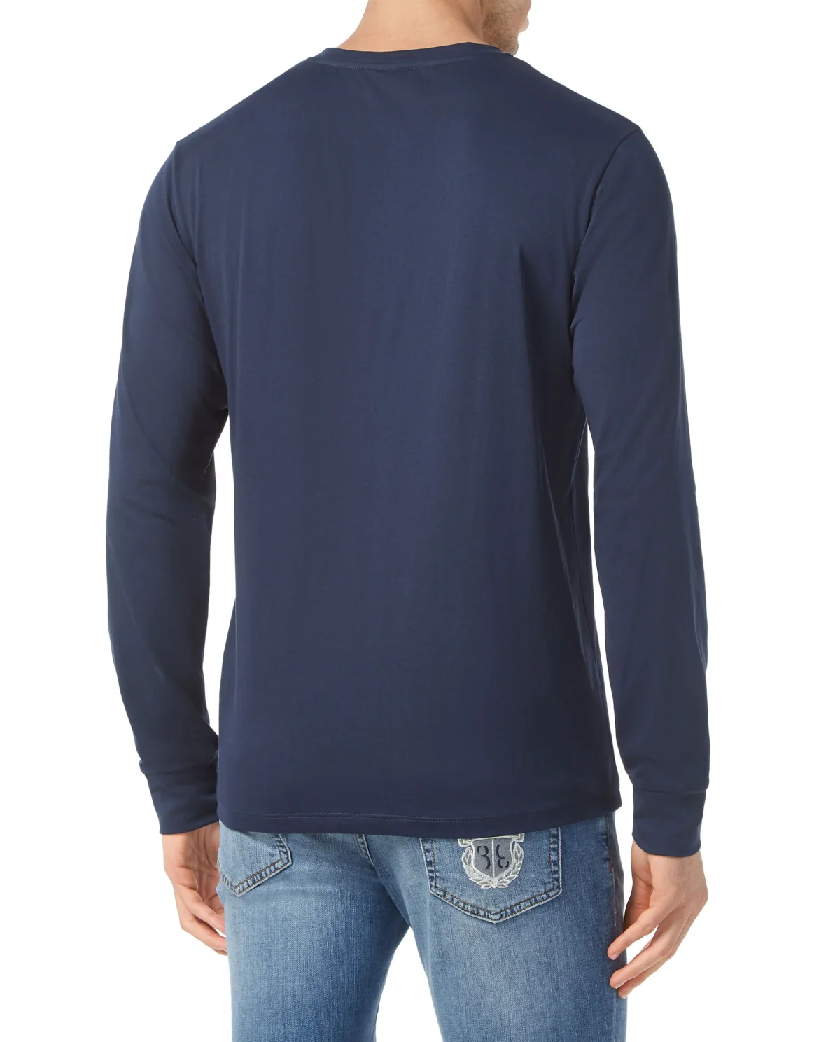 Maco T-shirt Round Neck LS, цвет: Синий