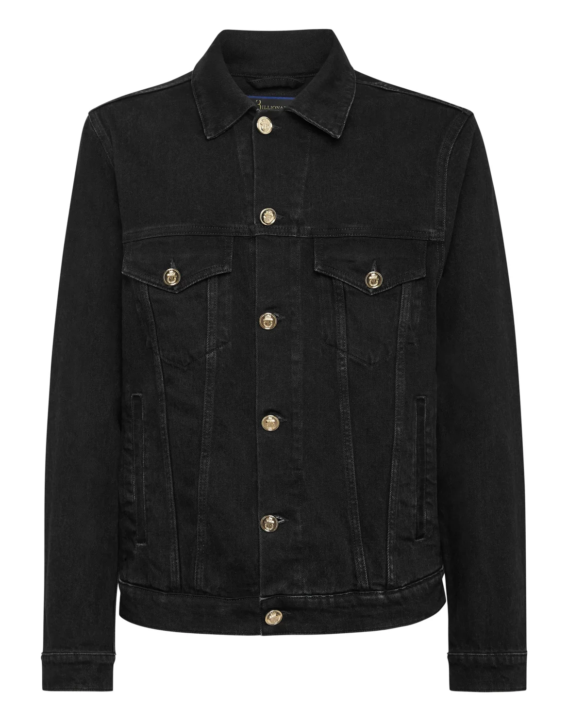 Denim Jacket, цвет: Черный