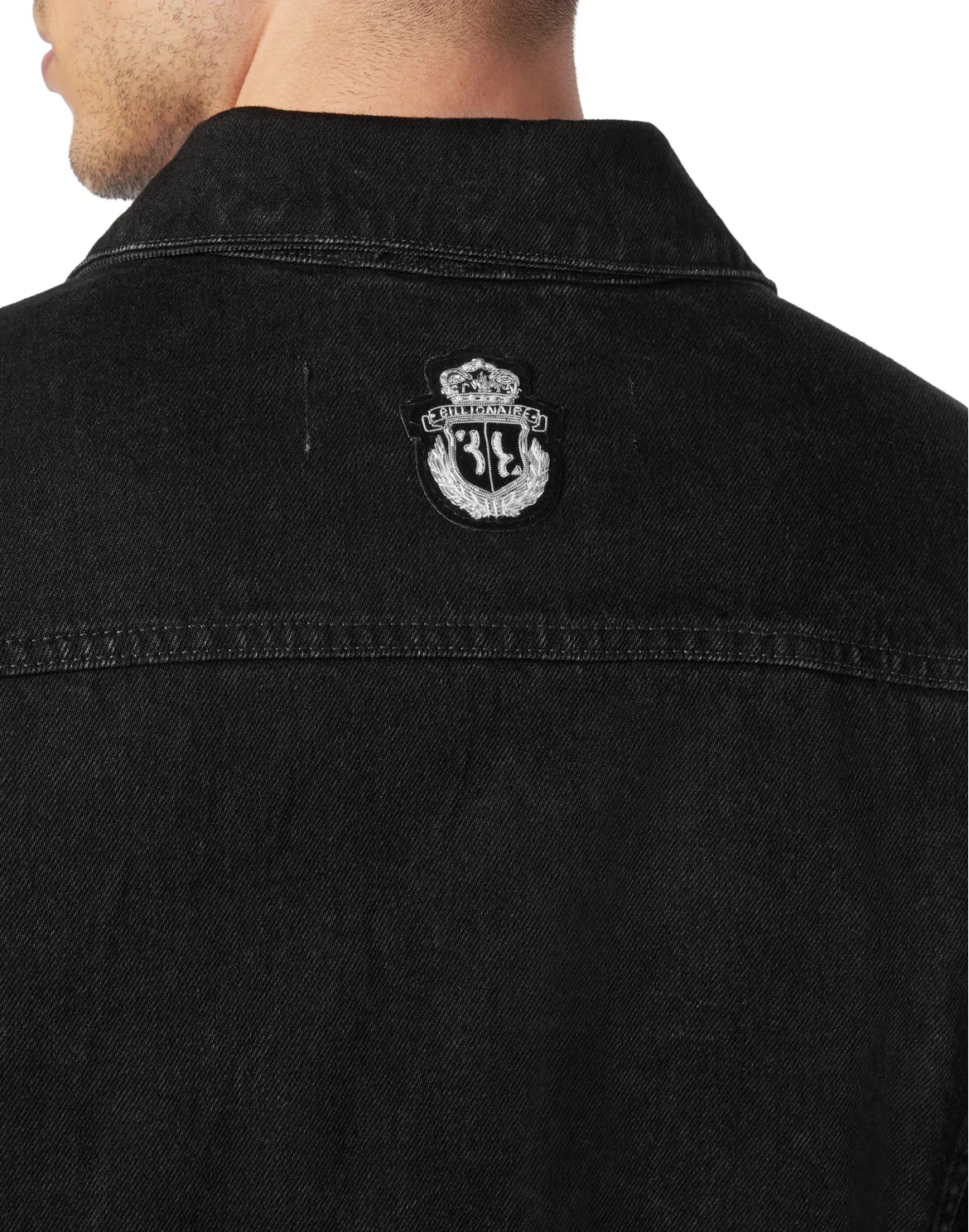 Denim Jacket, цвет: Черный