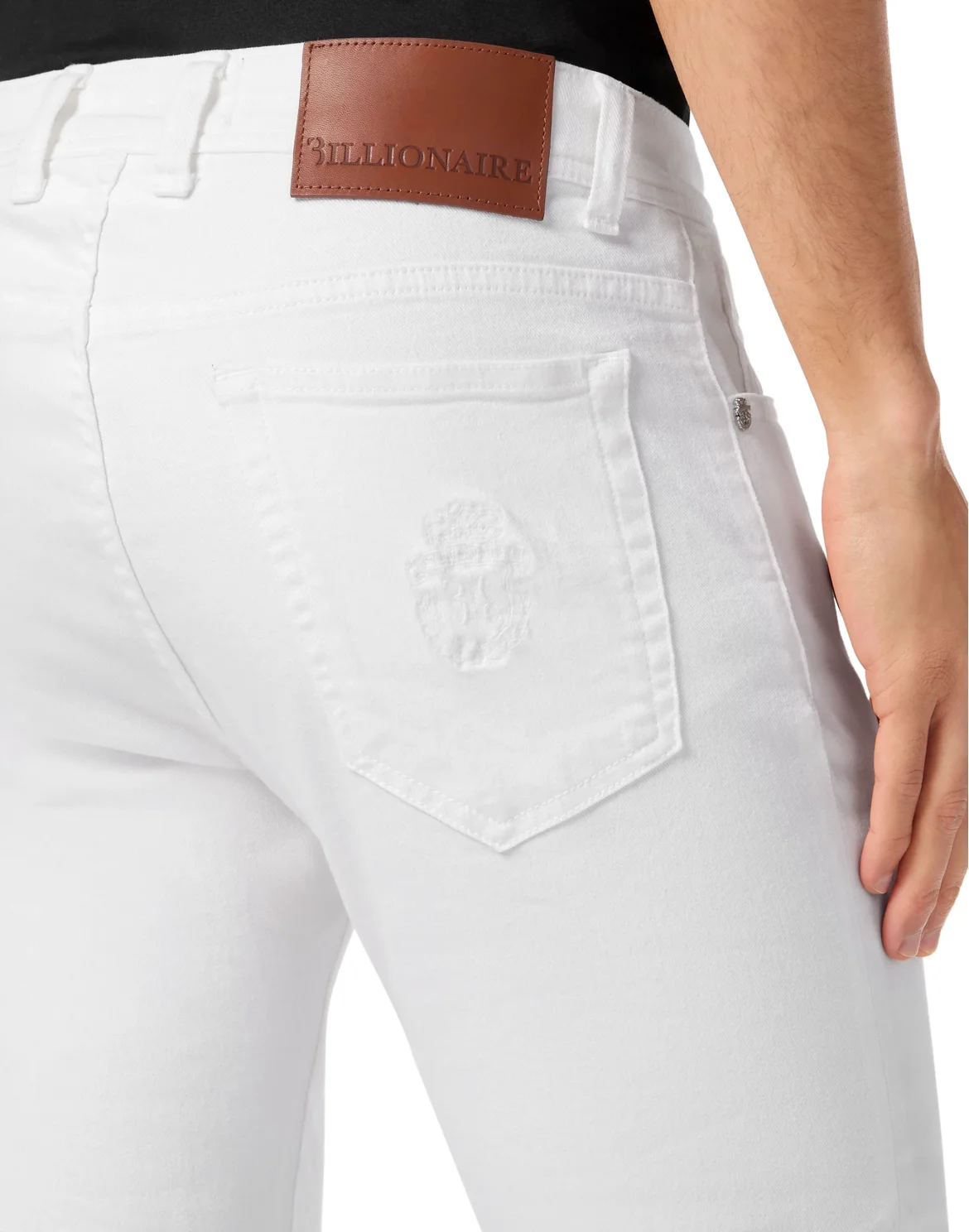 Denim Trousers Super Straight Cut, цвет: Белый