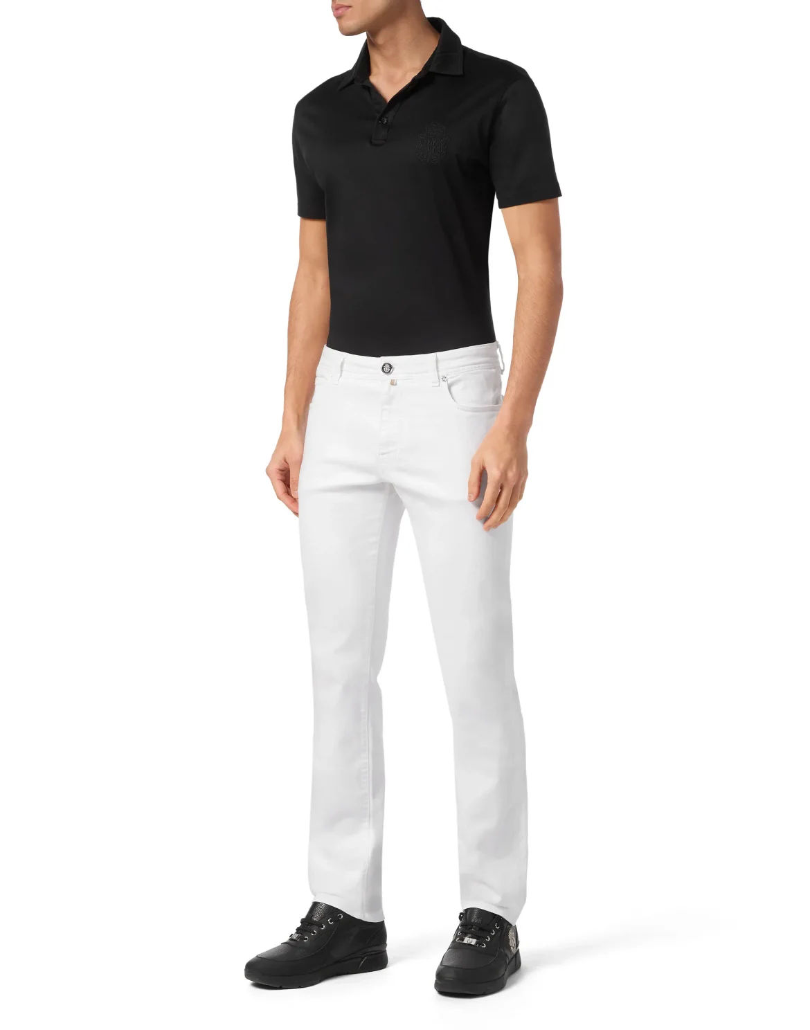 Denim Trousers Super Straight Cut, цвет: Белый
