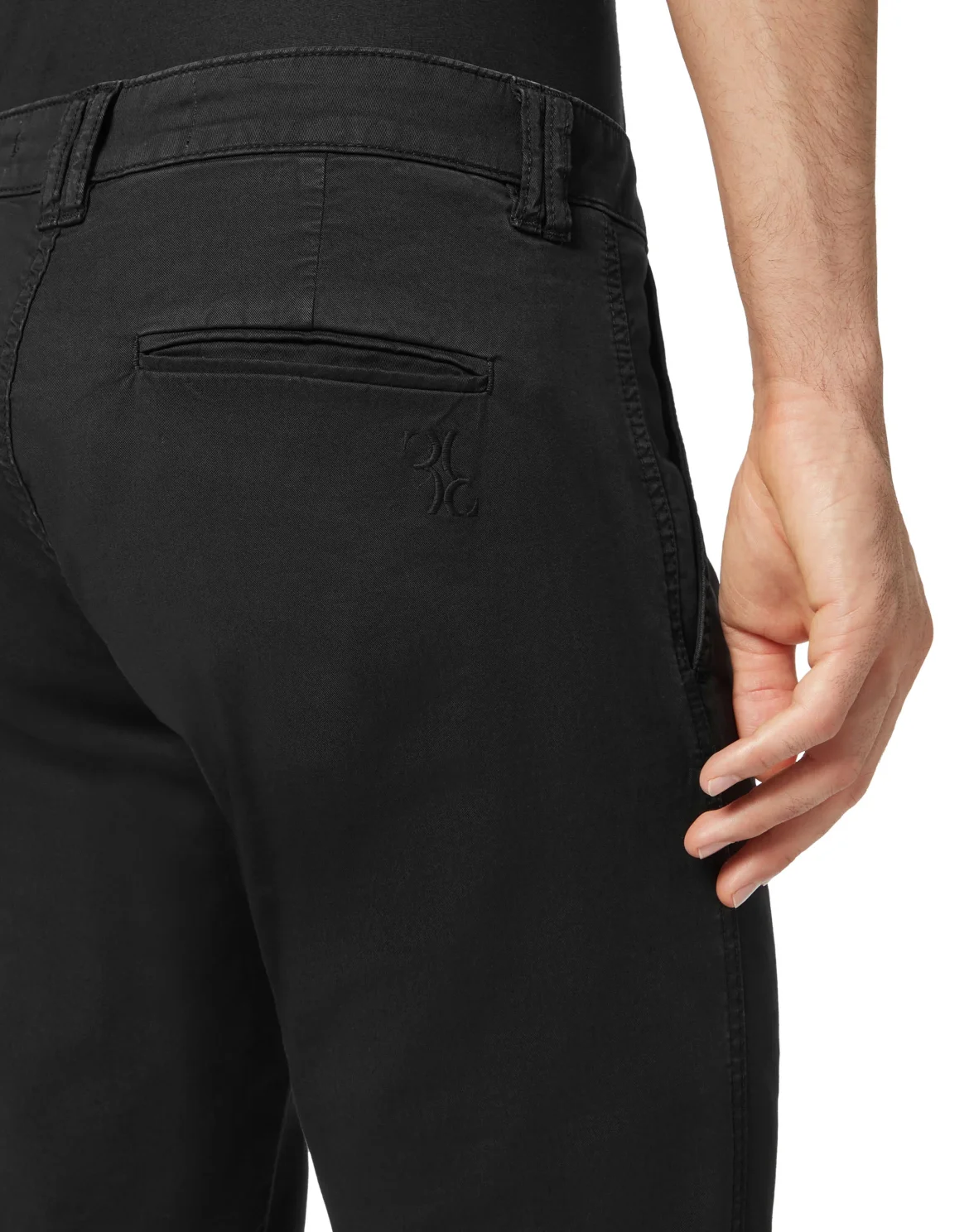 Denim Trousers Chino Fit, цвет: Черный
