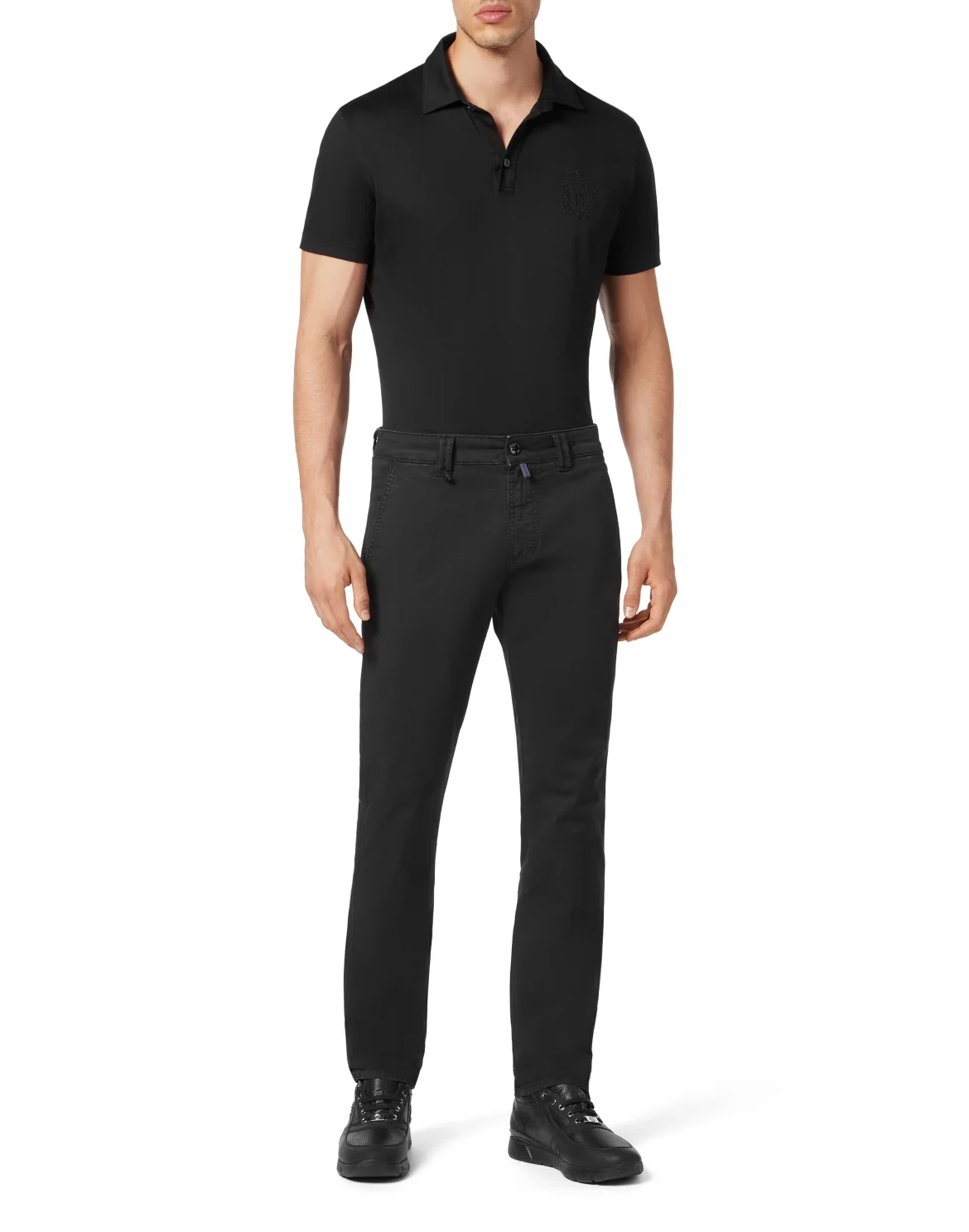 Denim Trousers Chino Fit, цвет: Черный