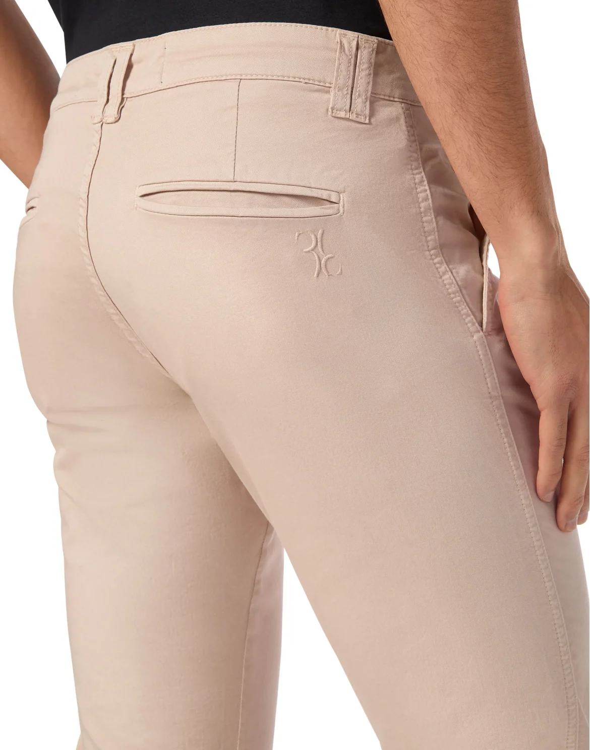Denim Trousers Chino Fit, цвет: Бежевый