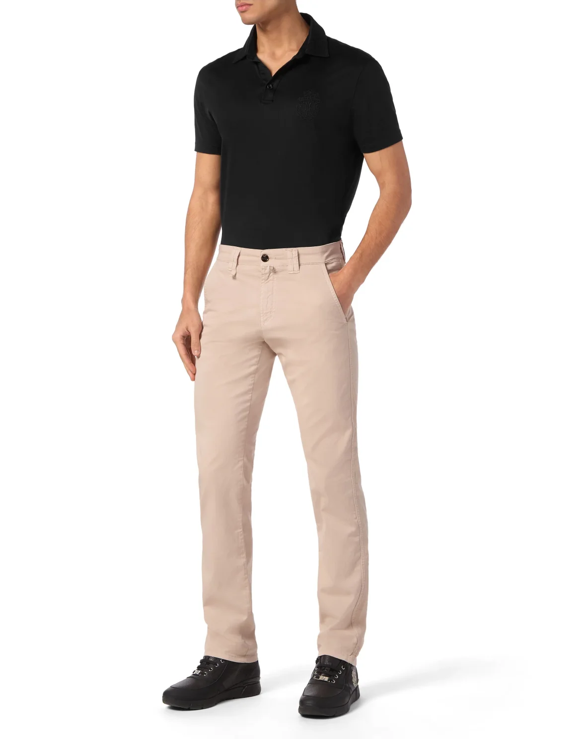 Denim Trousers Chino Fit, цвет: Бежевый