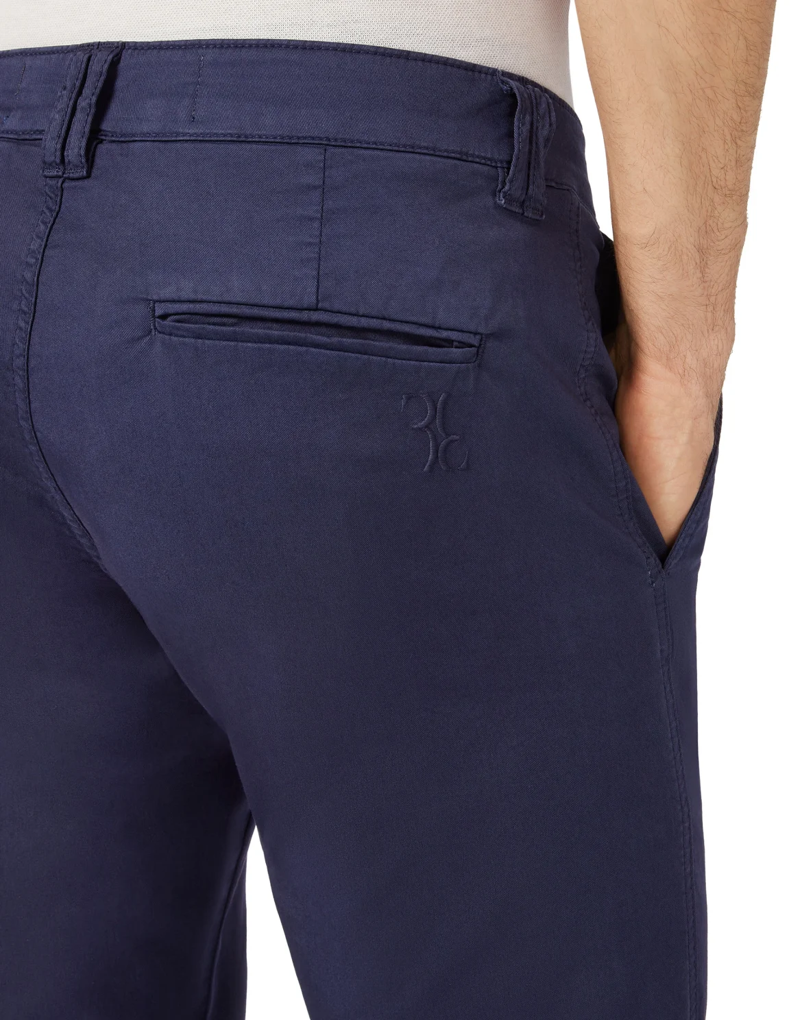 Denim Trousers Chino Fit, цвет: Синий