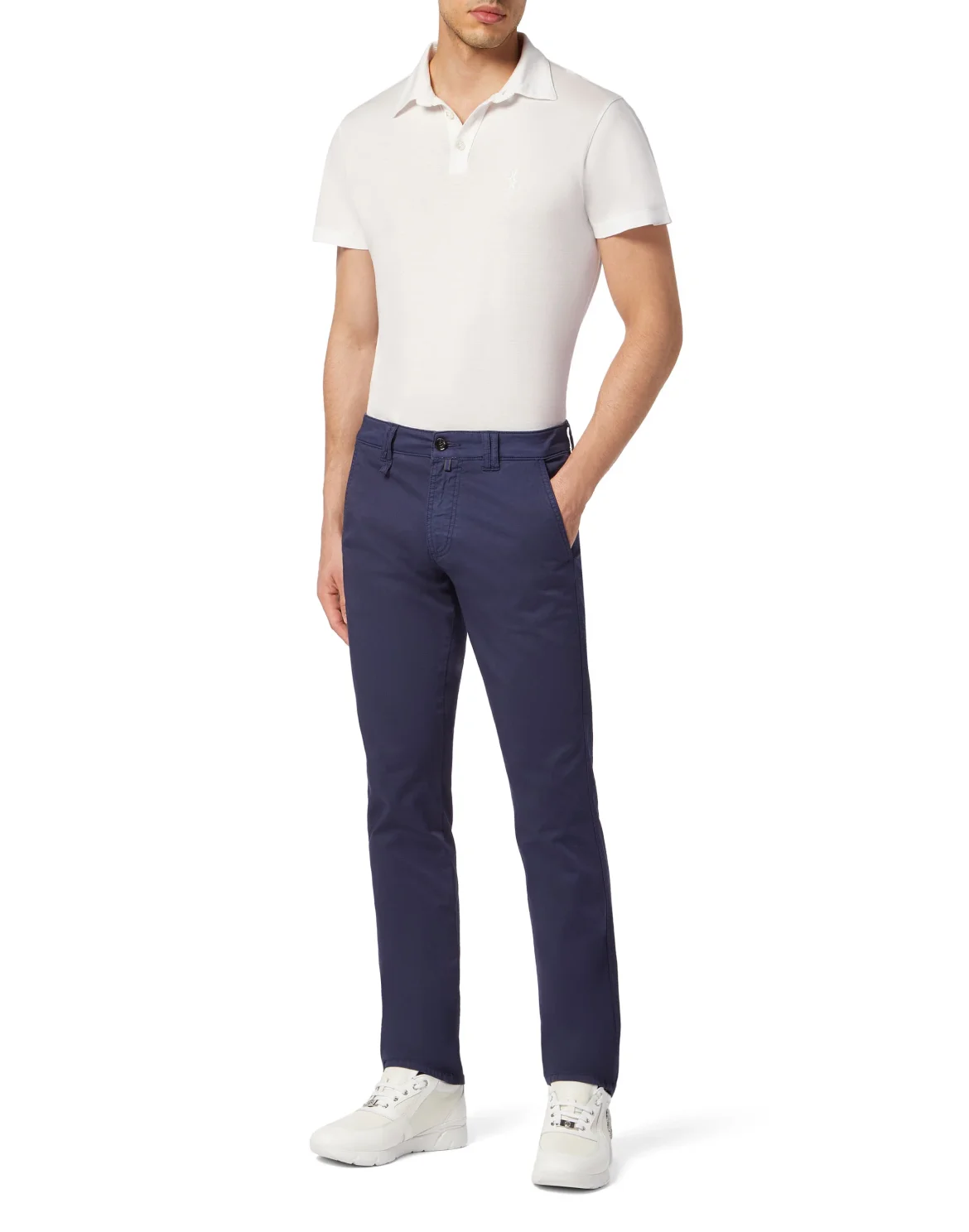 Denim Trousers Chino Fit, цвет: Синий