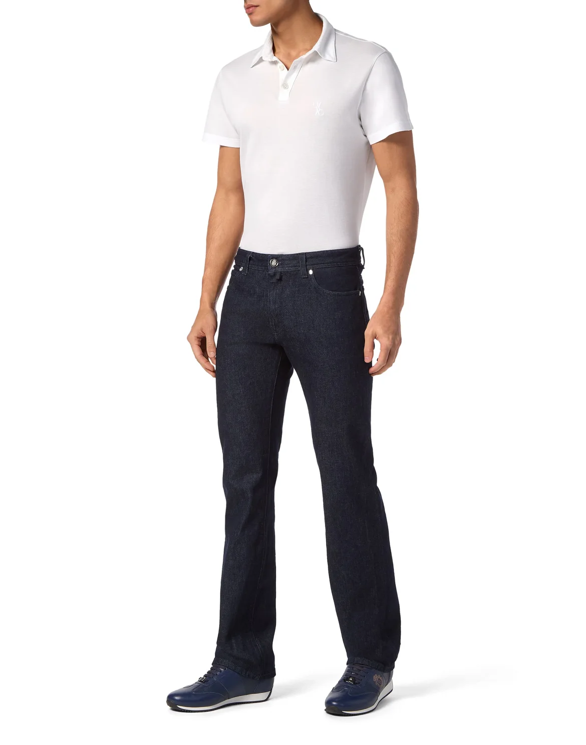 Denim Trousers Regular fit, цвет: Синий