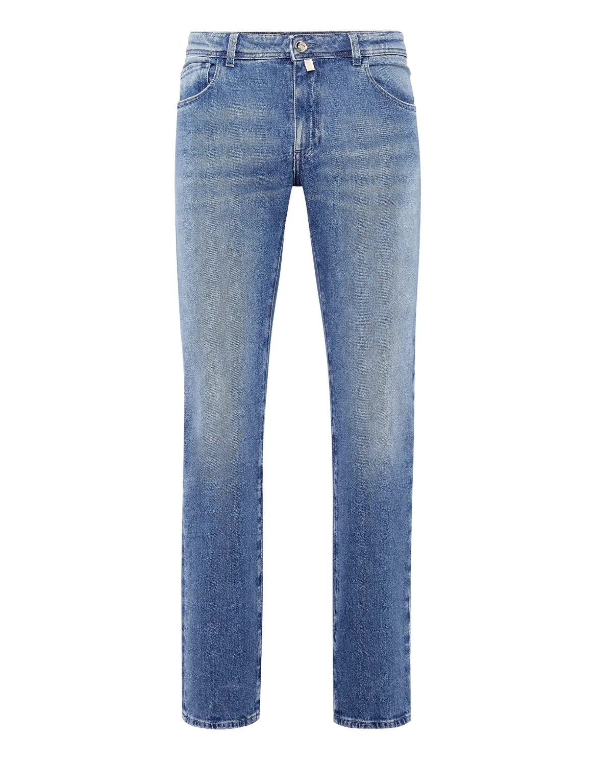 Denim Trousers Super Straight Cut, цвет: Синий