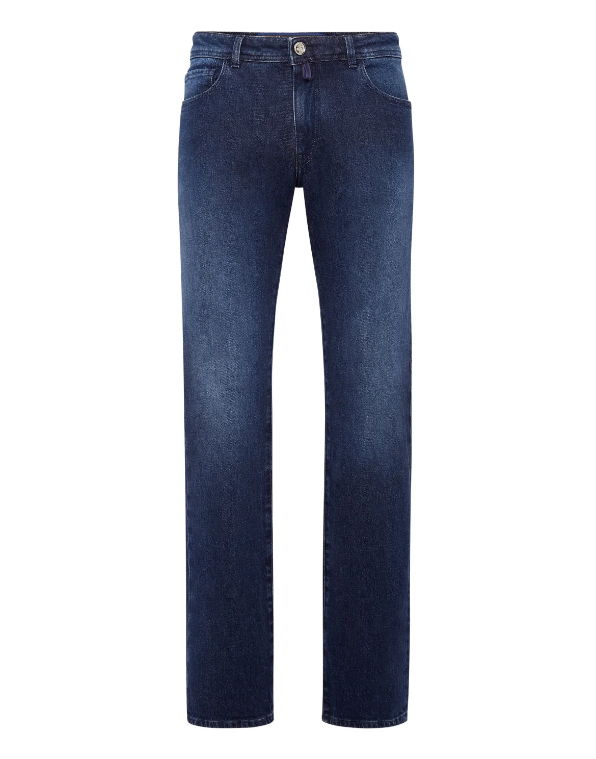 Denim Trousers Regular Fit, цвет: Синий