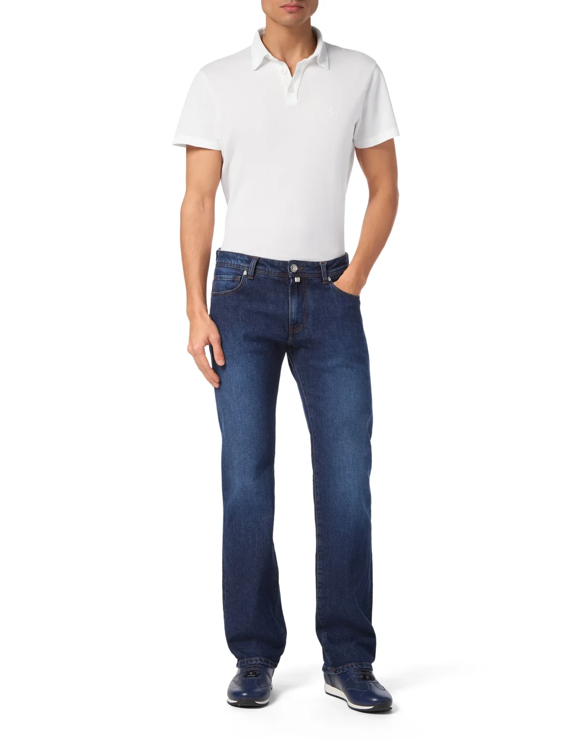 Denim Trousers Regular fit, цвет: Синий
