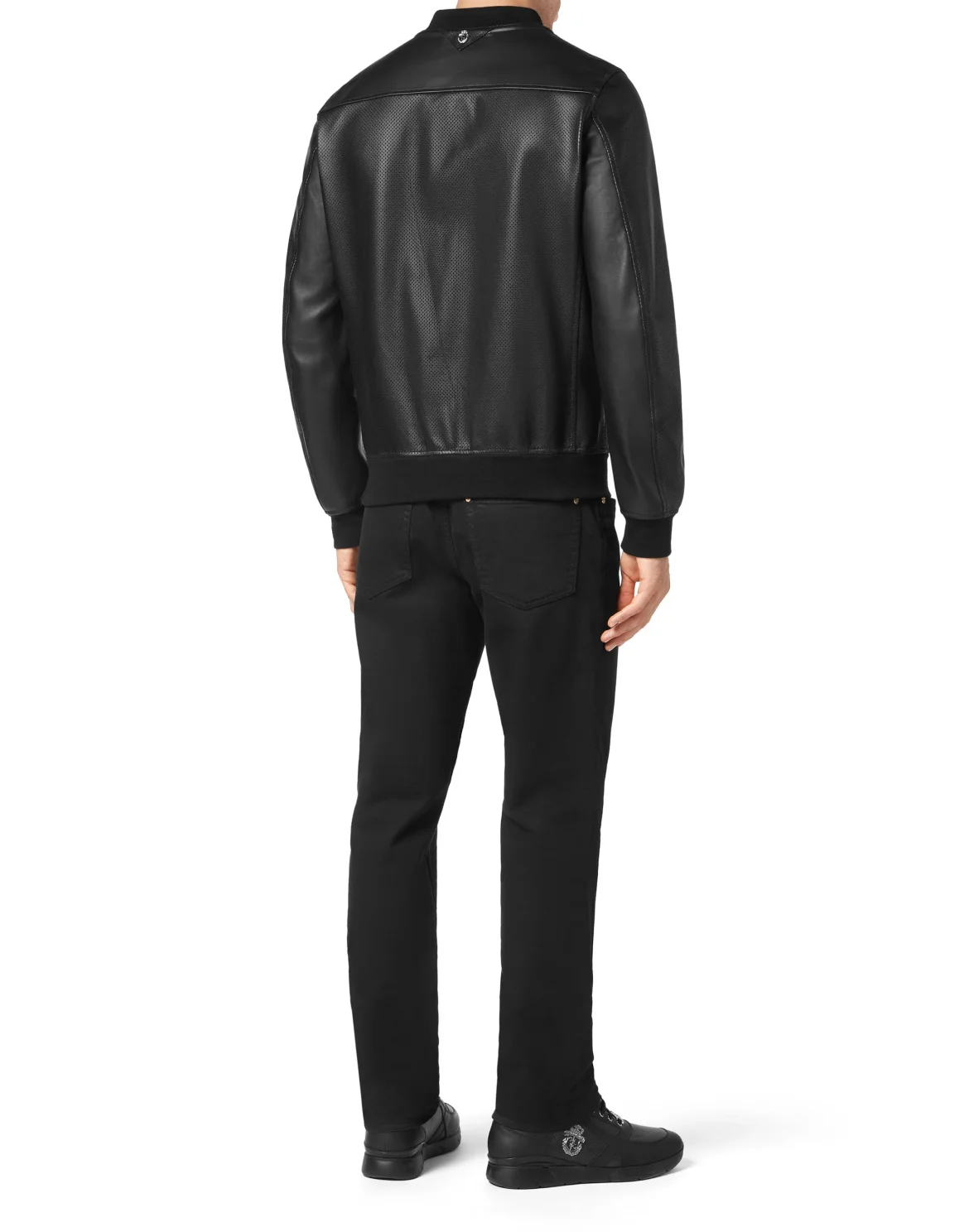 Leather Jacket, цвет: Черный