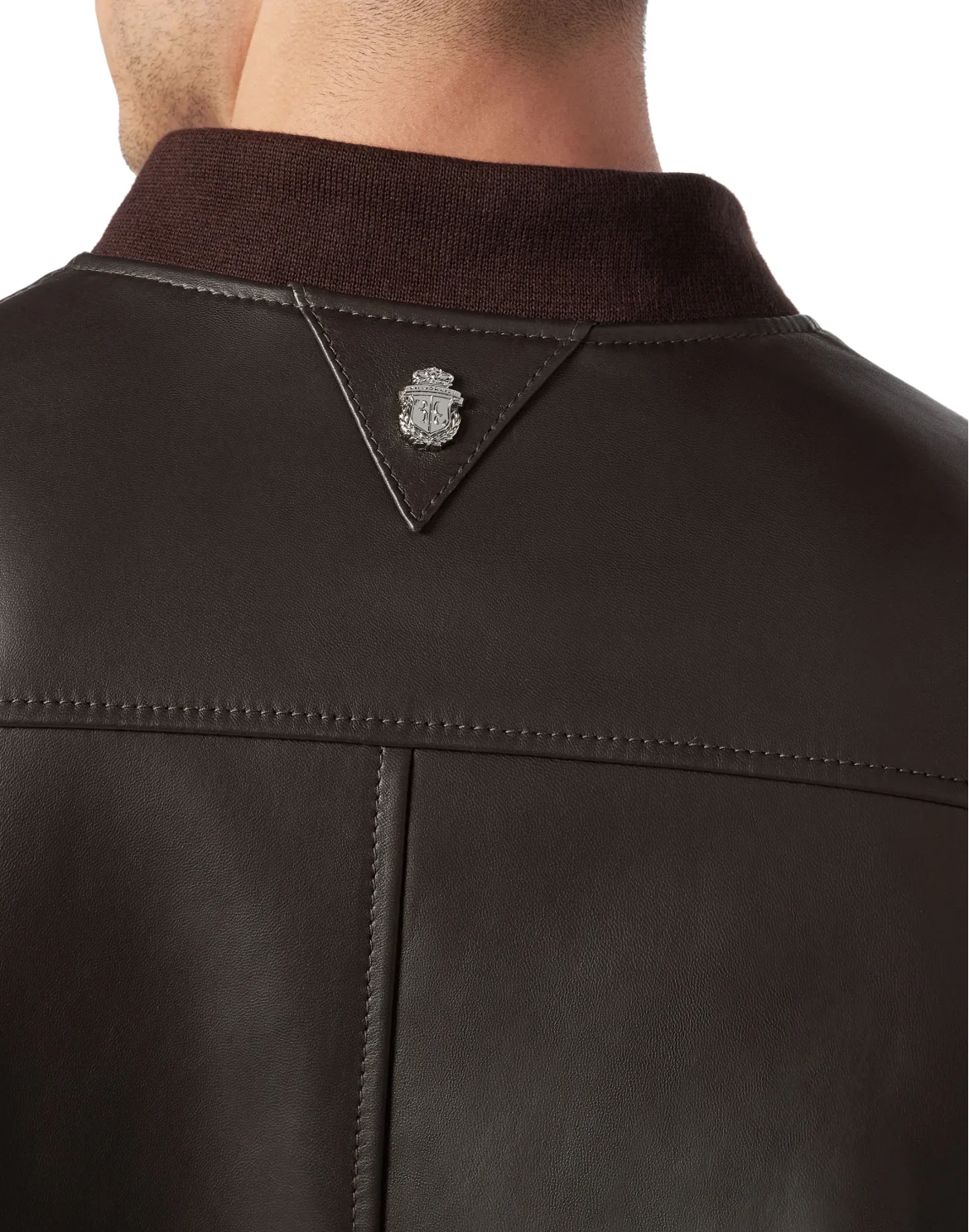 Leather Jacket, цвет: Коричневый