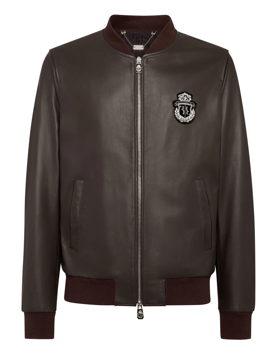 Leather Jacket, цвет: Коричневый