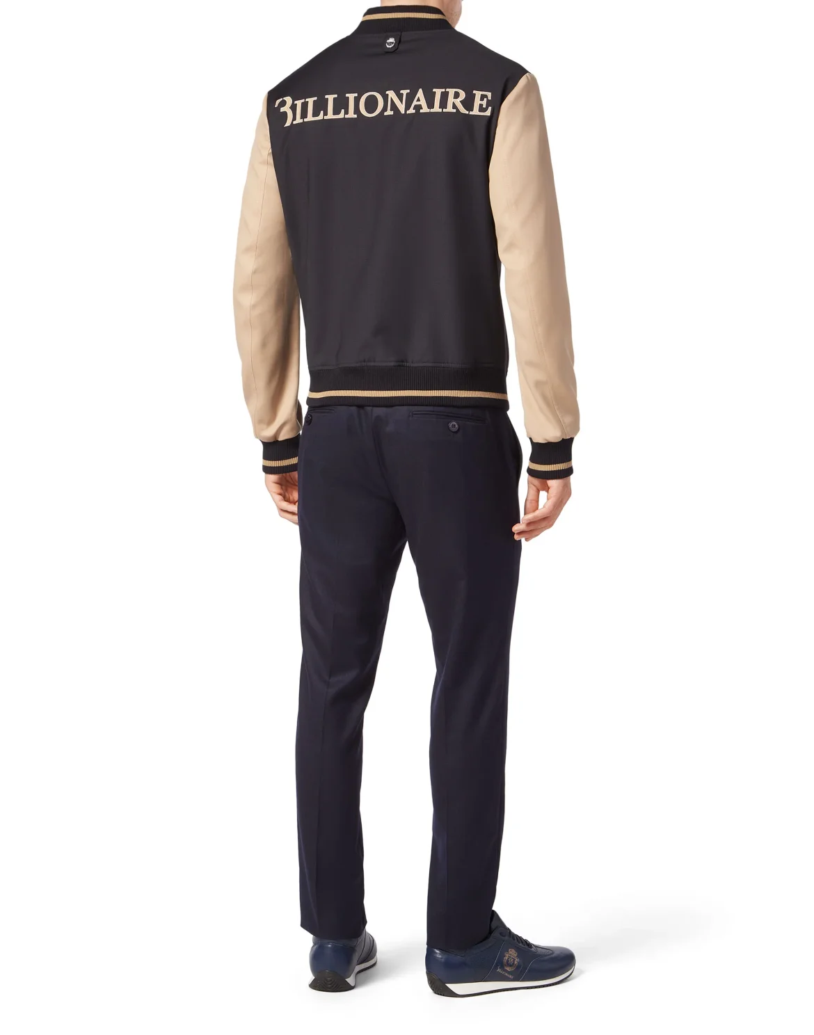 Wool Bomber Jacket, цвет: Синий