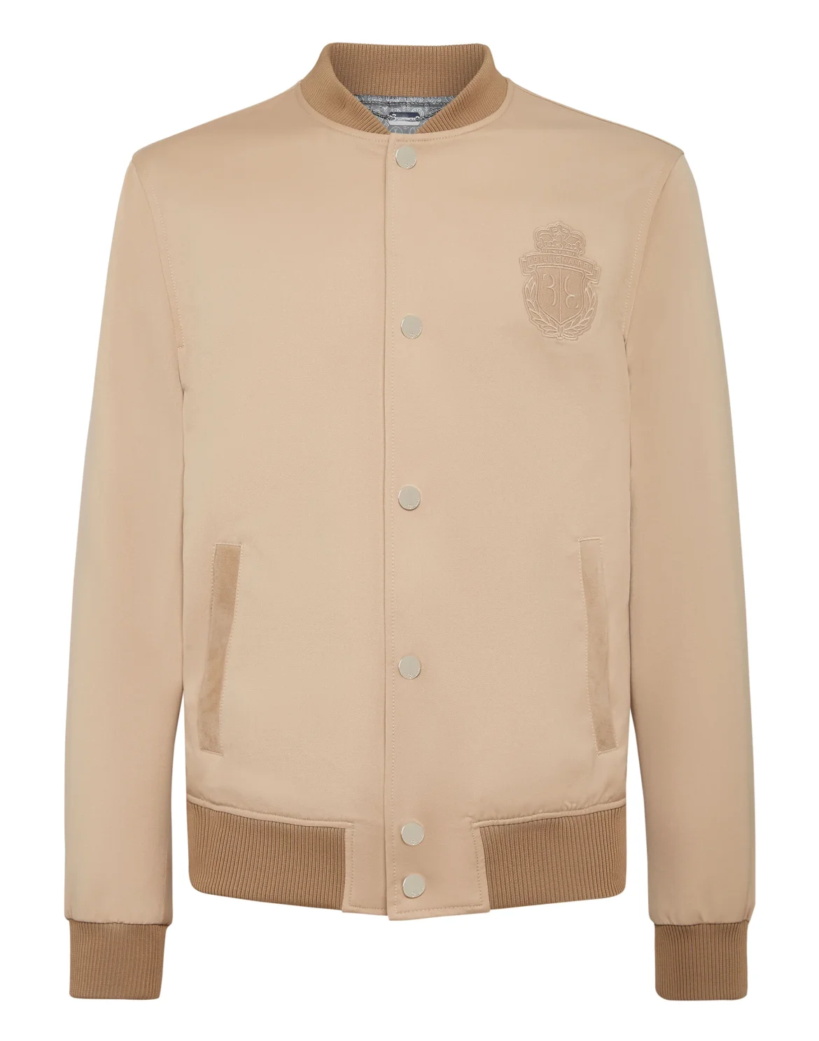 Wool Bomber Jacket, цвет: Бежевый