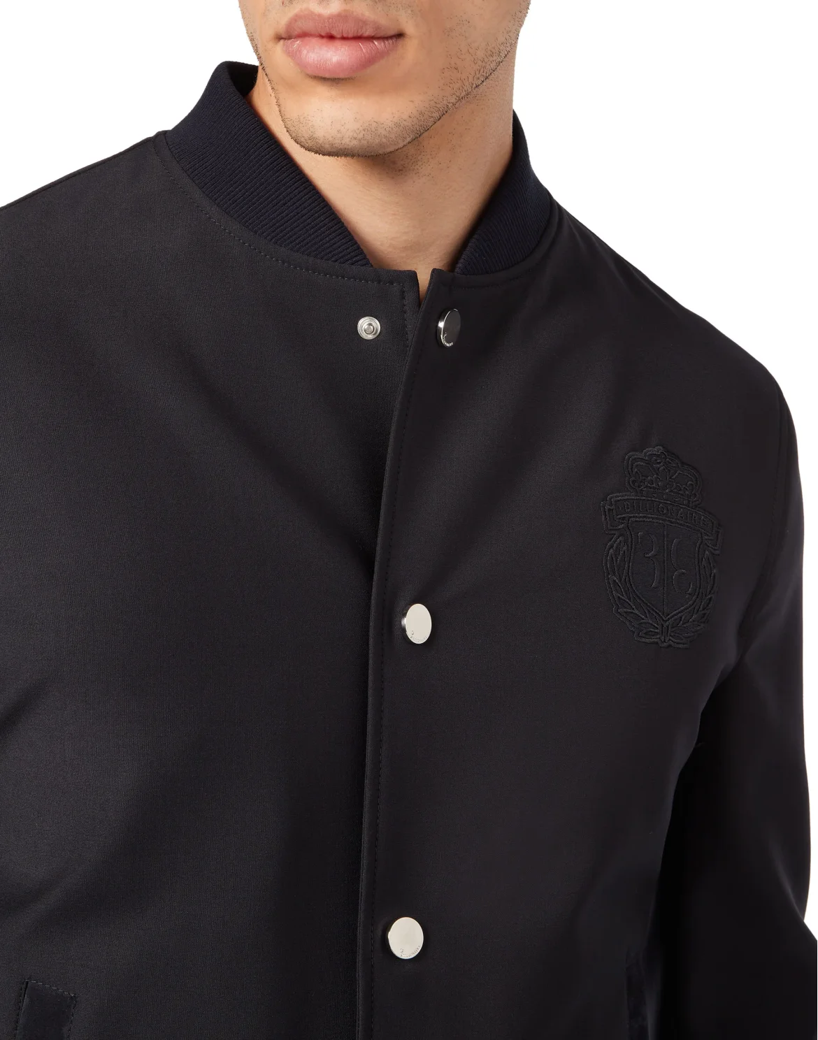 Wool Bomber Jacket, цвет: Синий