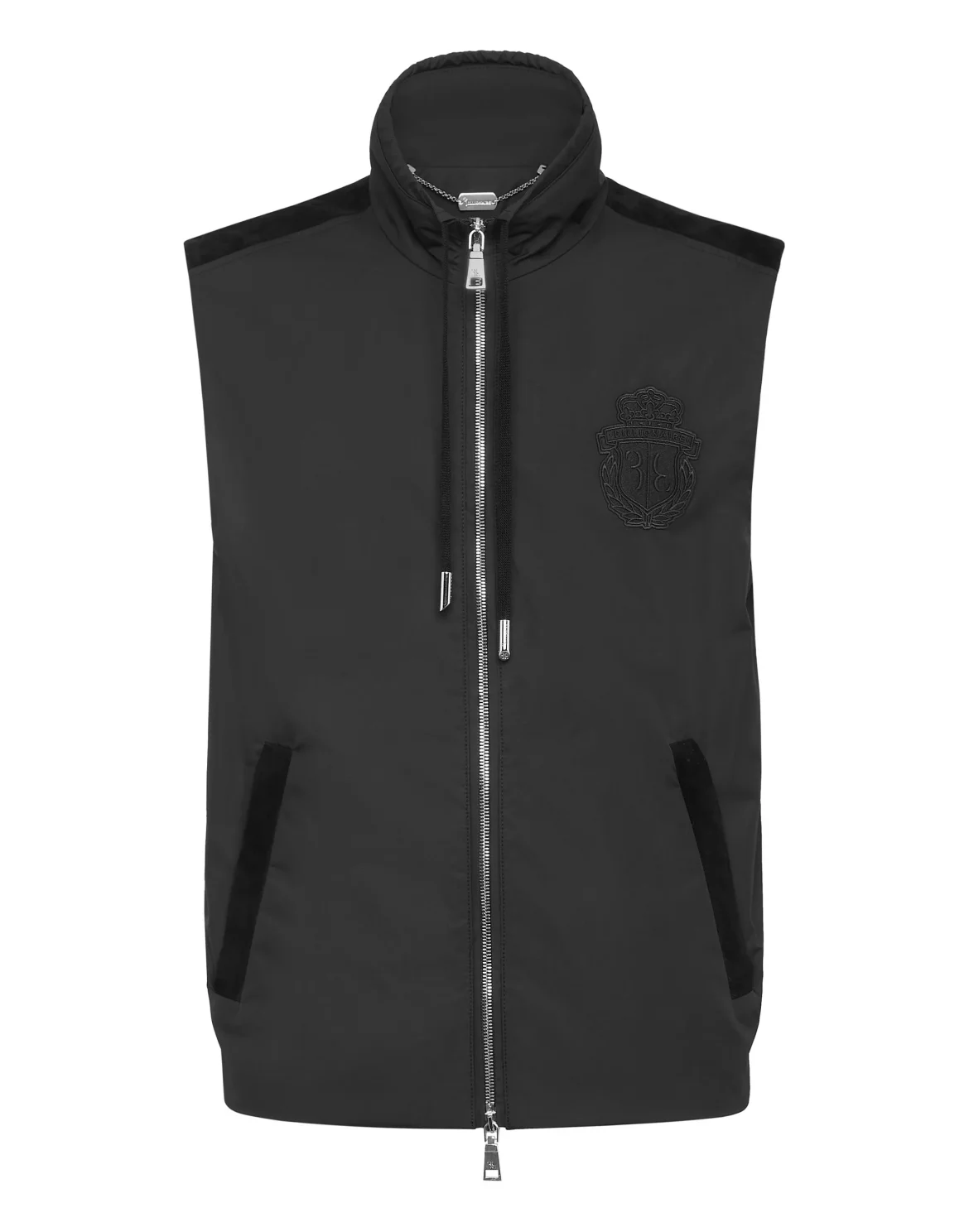 Nylon Short Vest, цвет: Черный