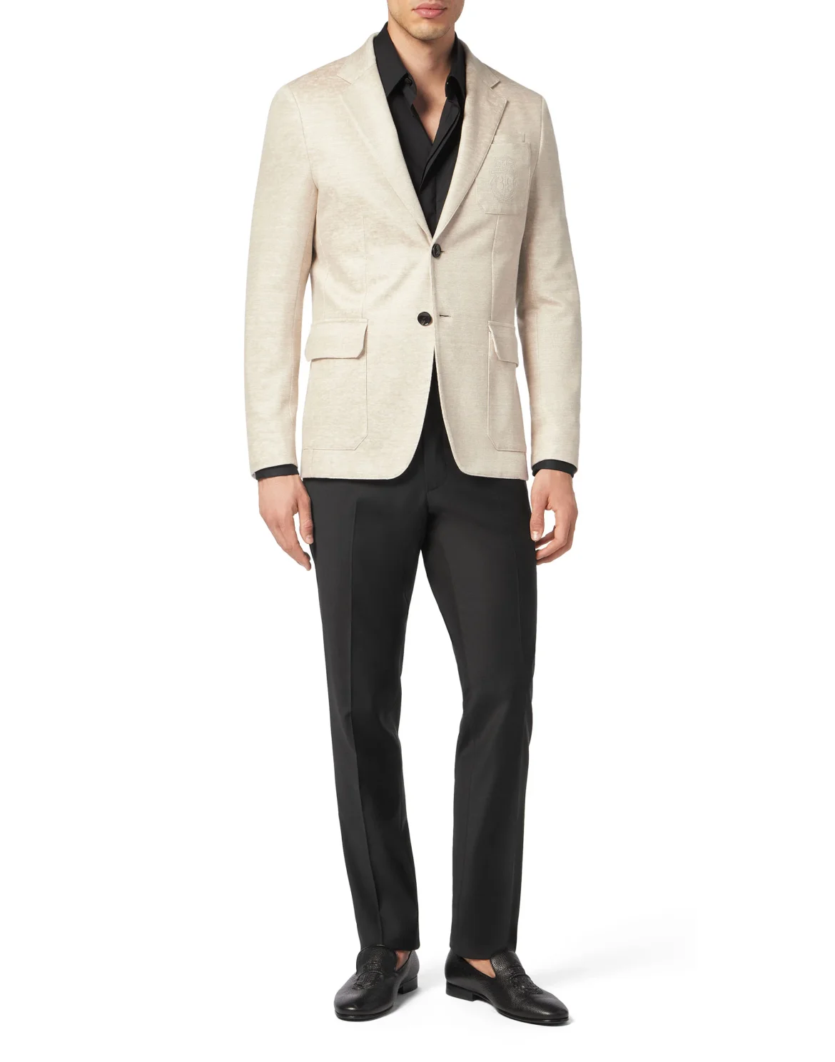 Linen Cotton Blazer, цвет: Бежевый