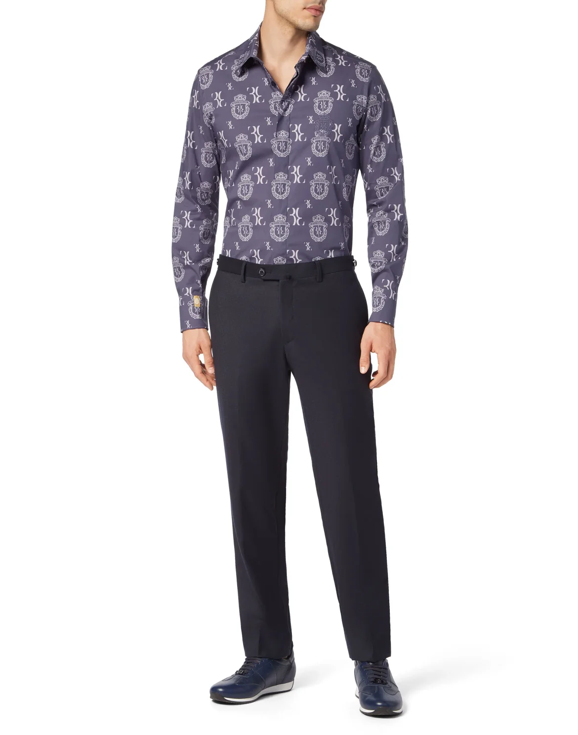 Printed Shirt, цвет: Синий