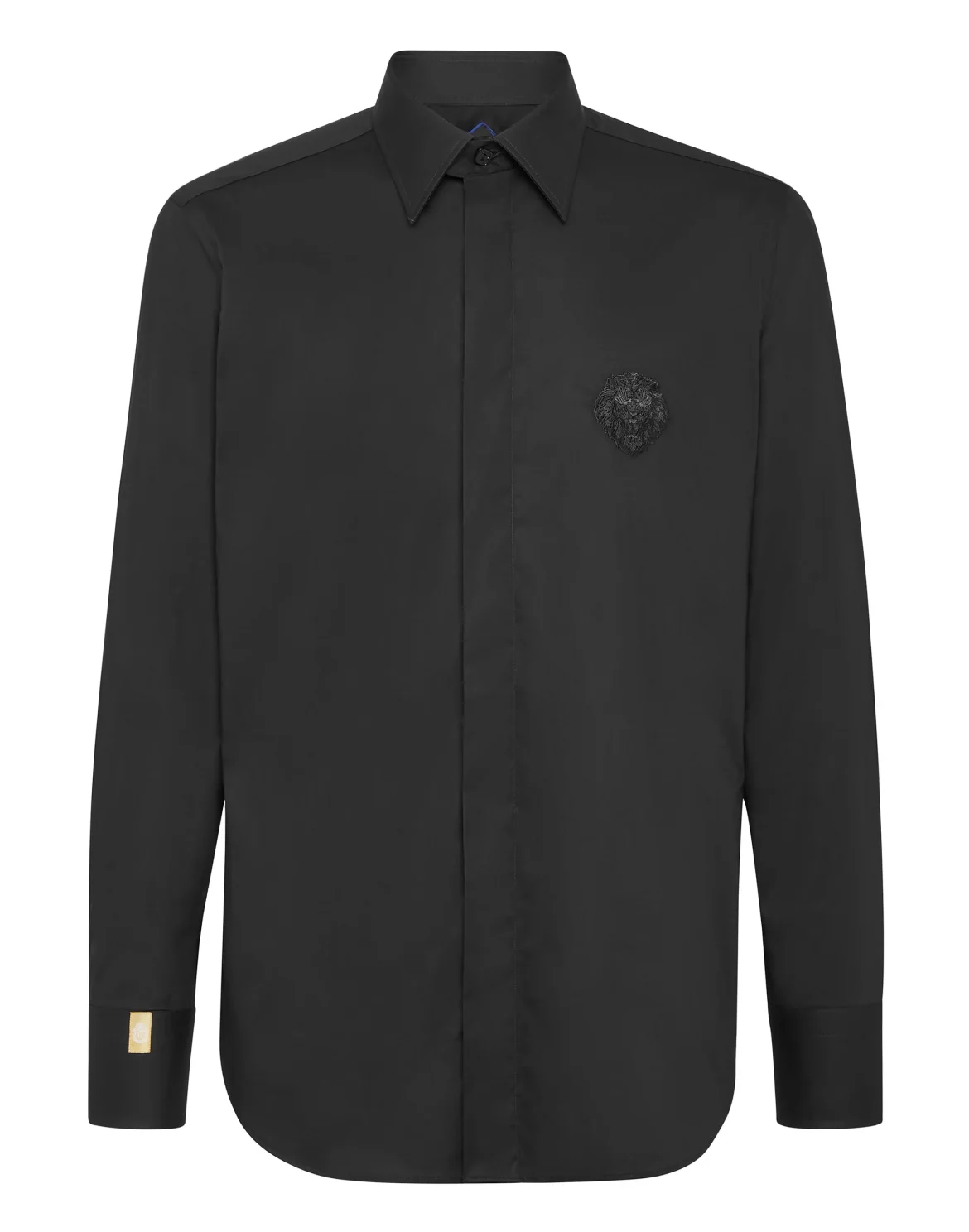 Shirt Slim Fit, цвет: Черный
