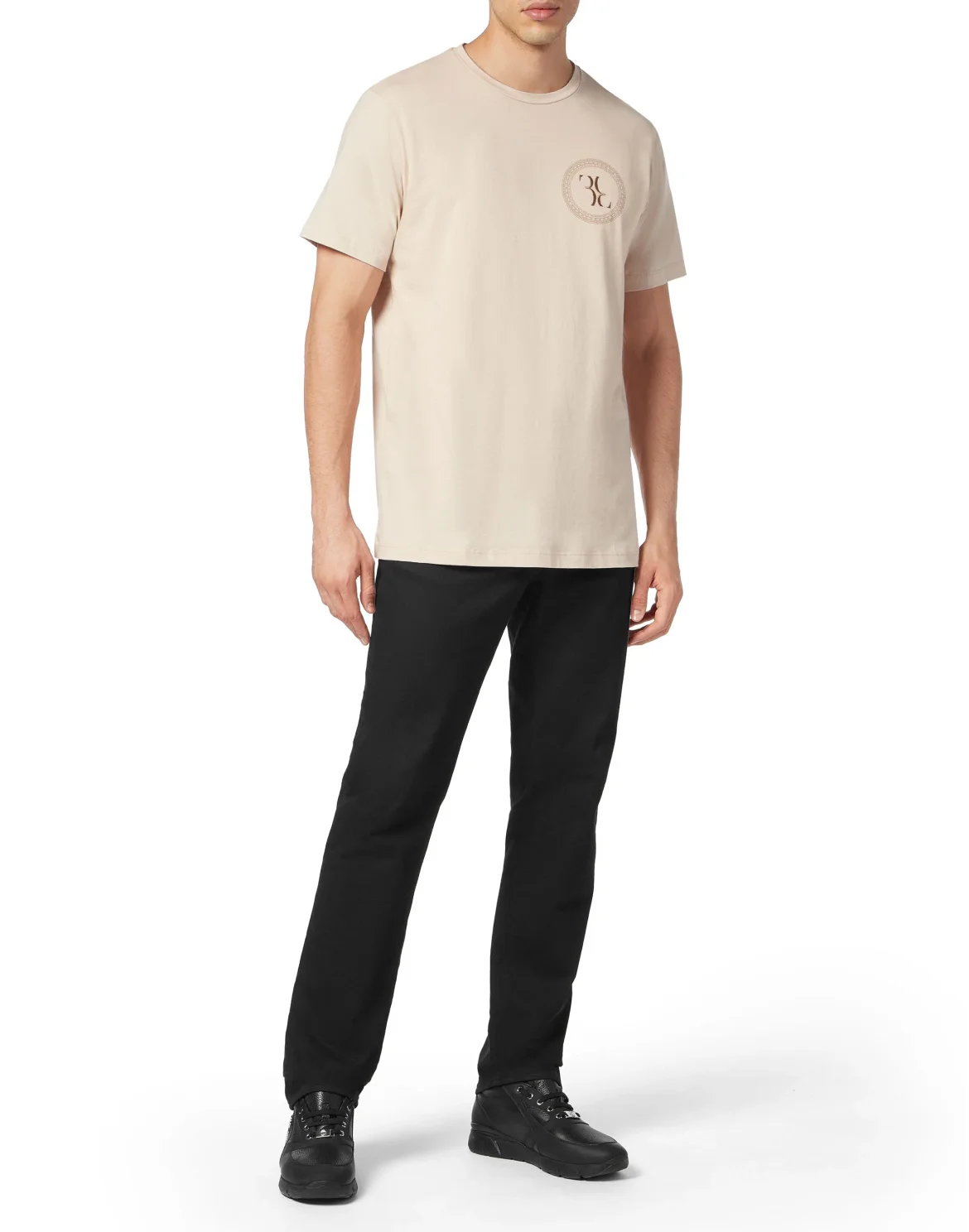 T-shirt Round Neck SS, цвет: Бежевый