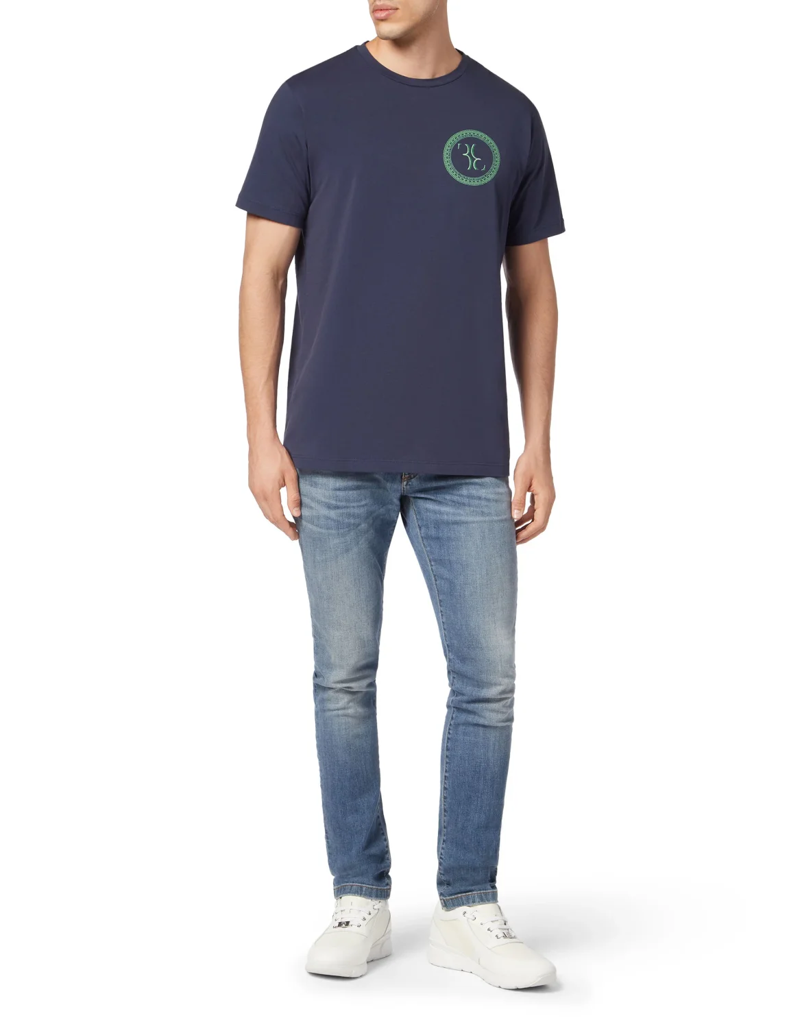 T-shirt Round Neck SS, цвет: Синий