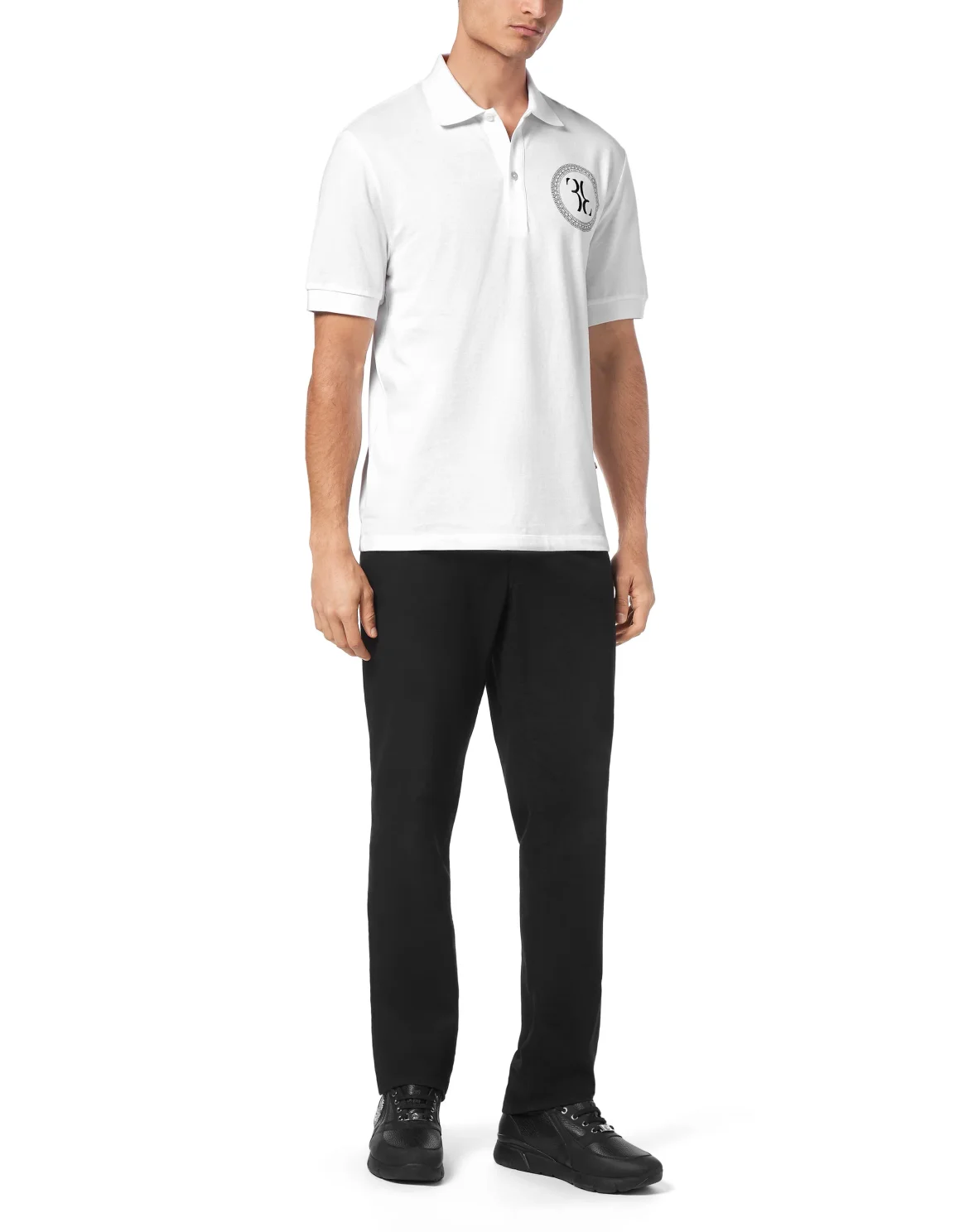 Piquet Polo Shirt, цвет: Белый